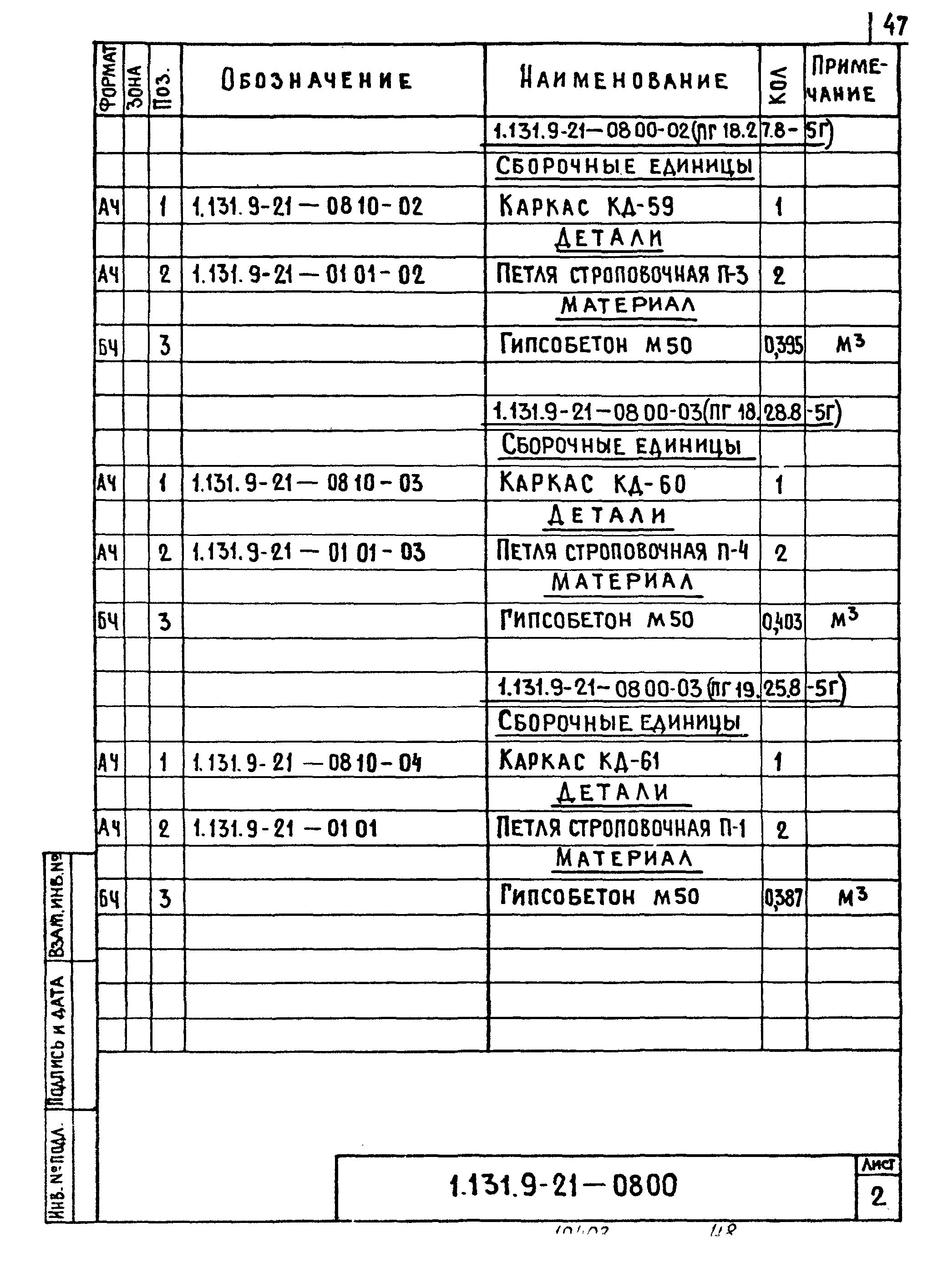 Серия 1.131.9-21