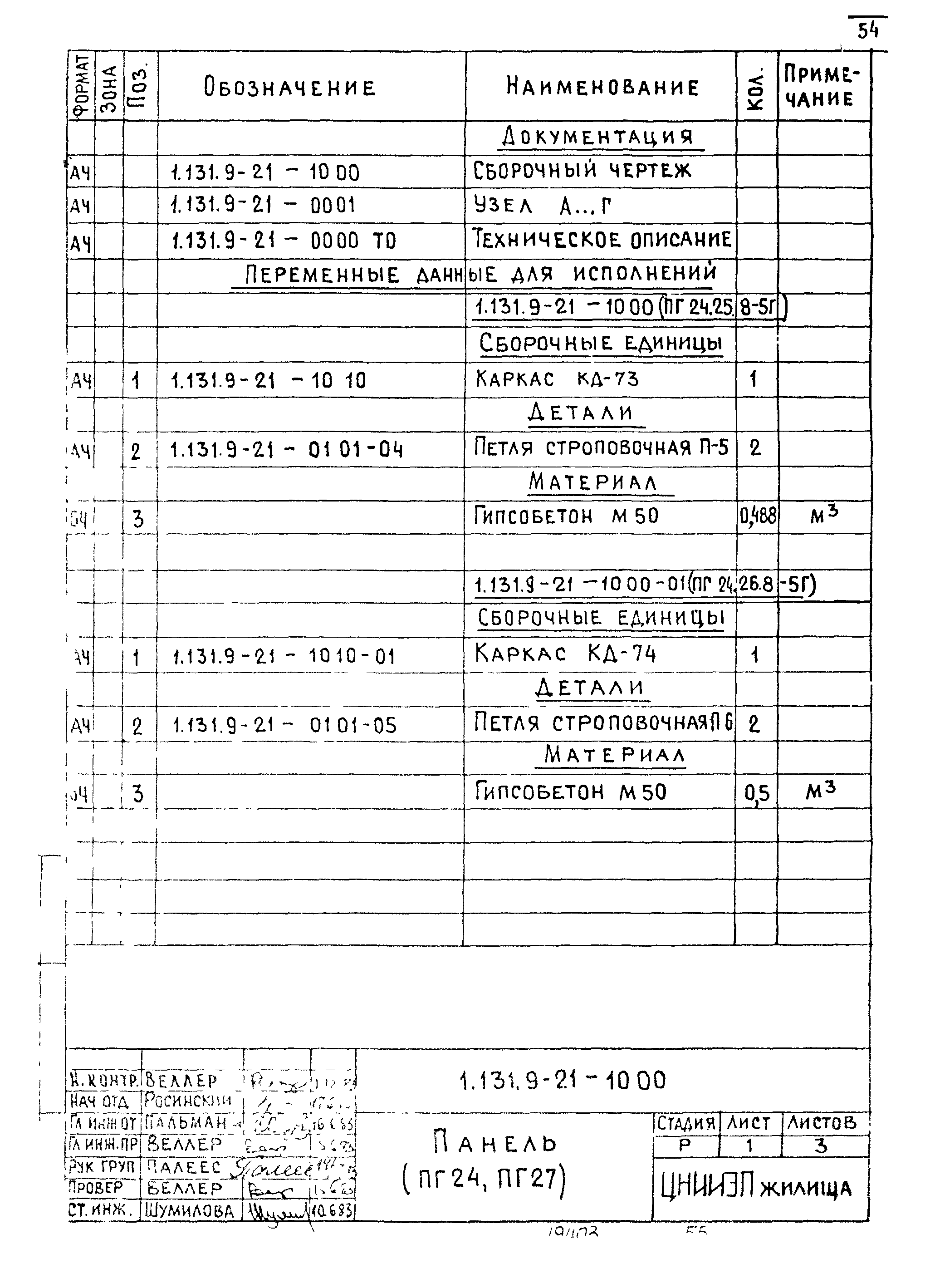 Серия 1.131.9-21