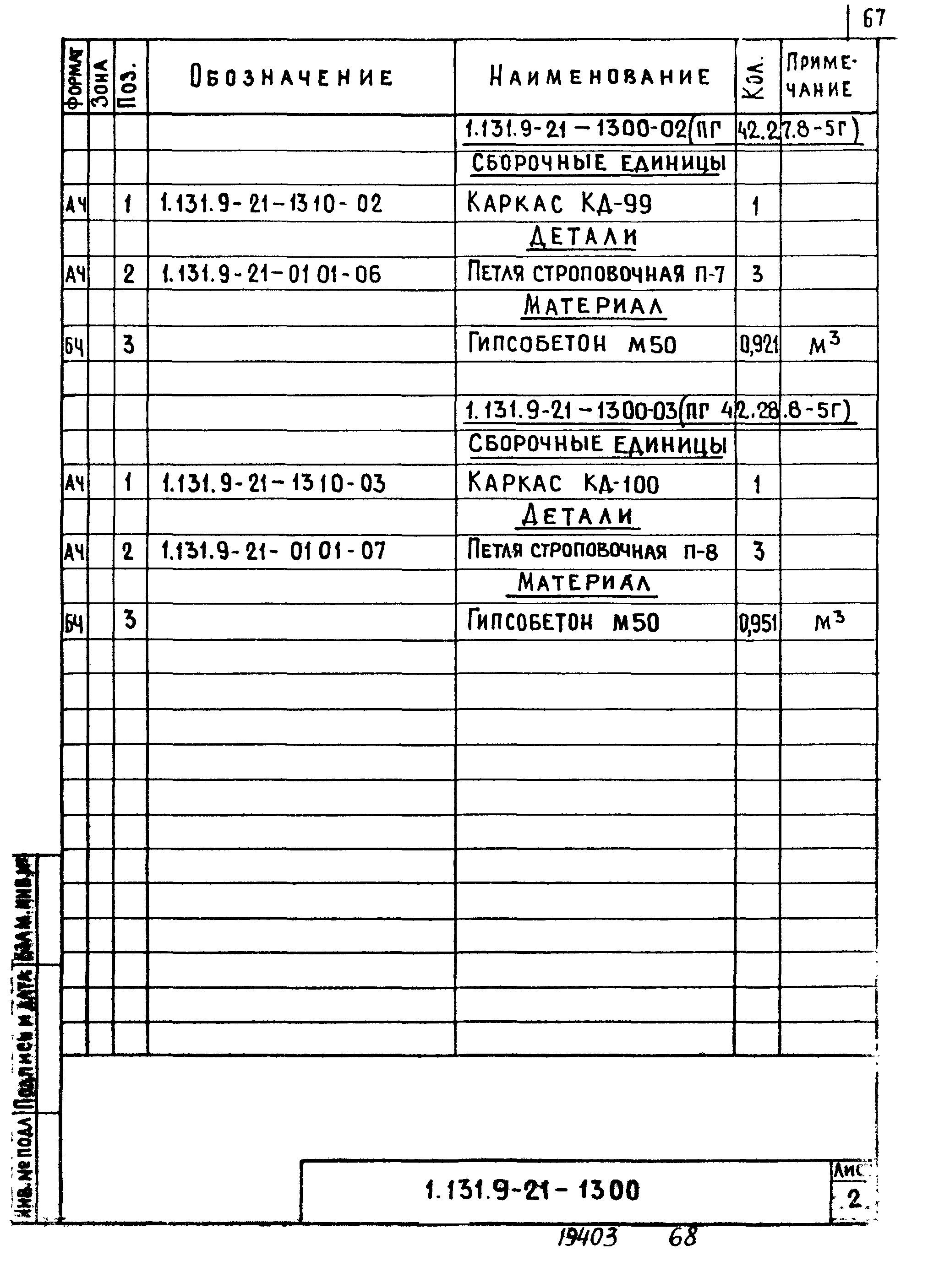 Серия 1.131.9-21