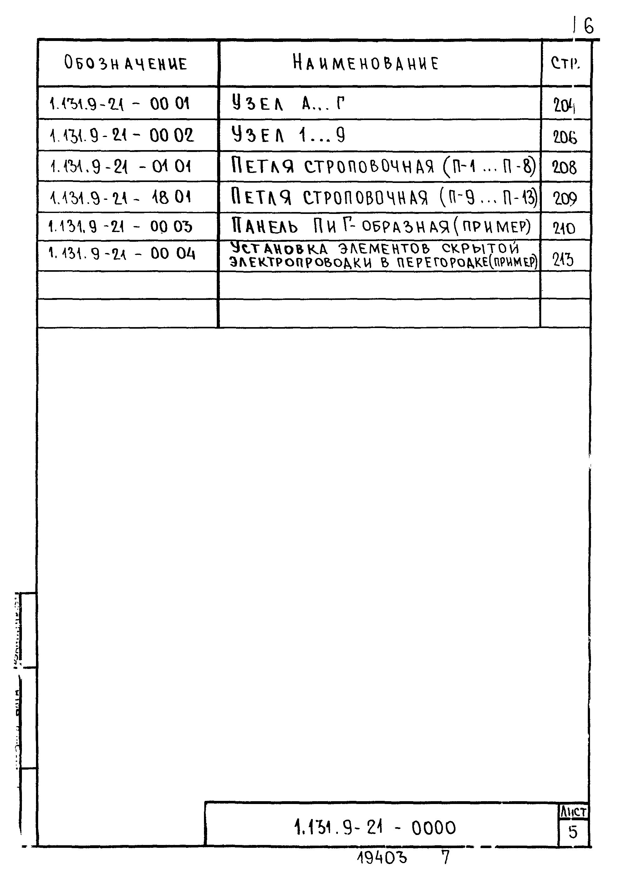 Серия 1.131.9-21