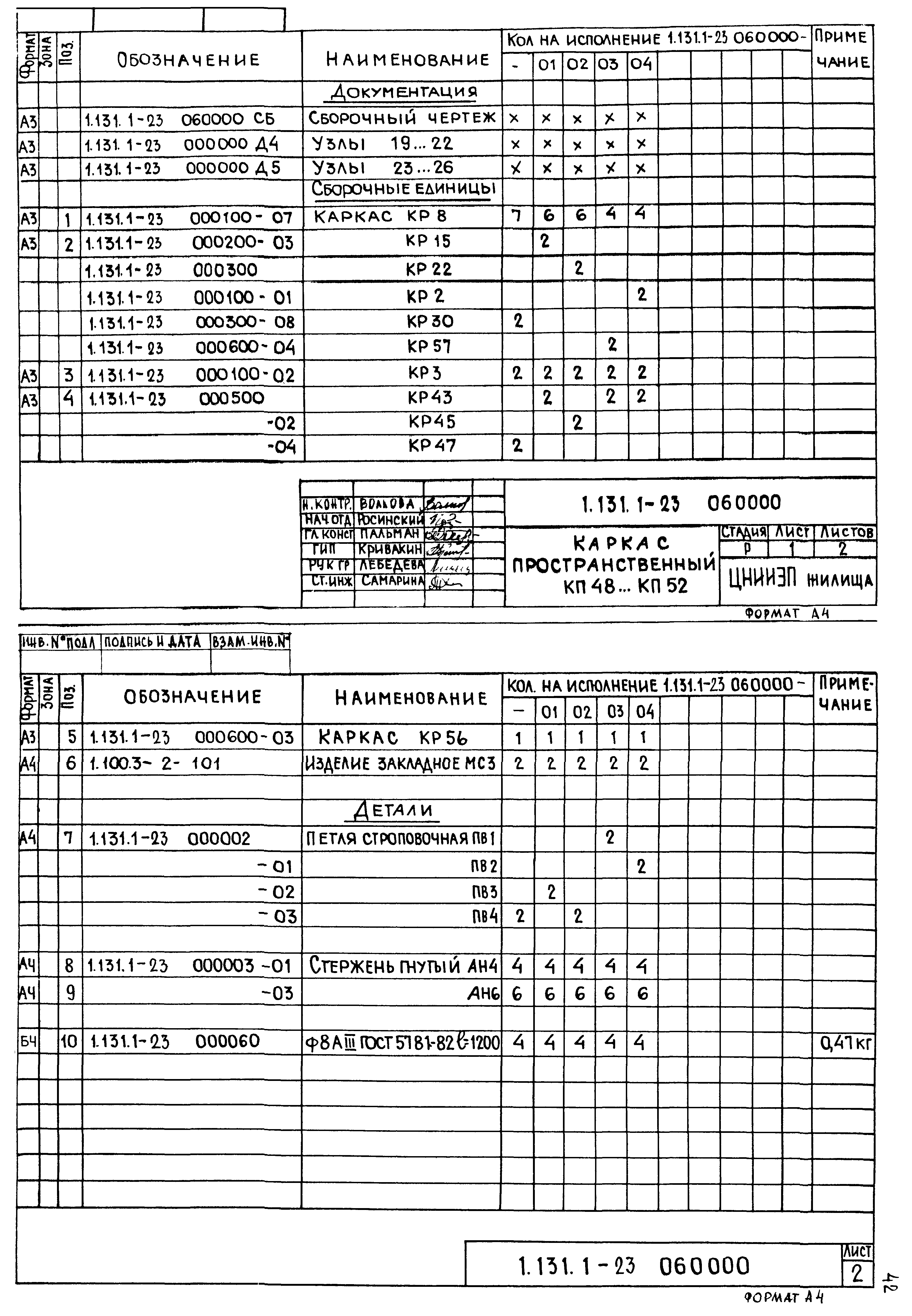 Серия 1.131.1-23