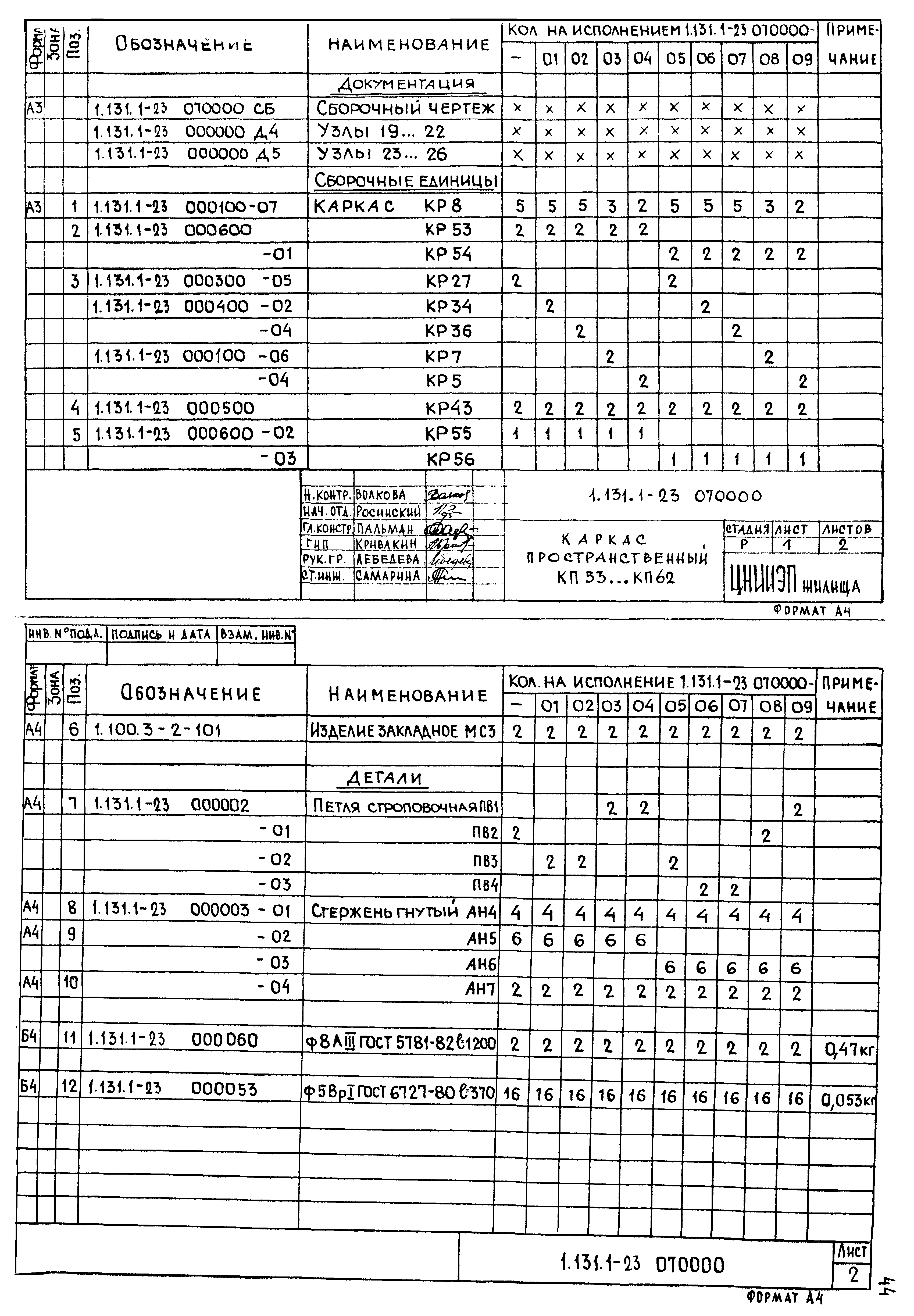 Серия 1.131.1-23