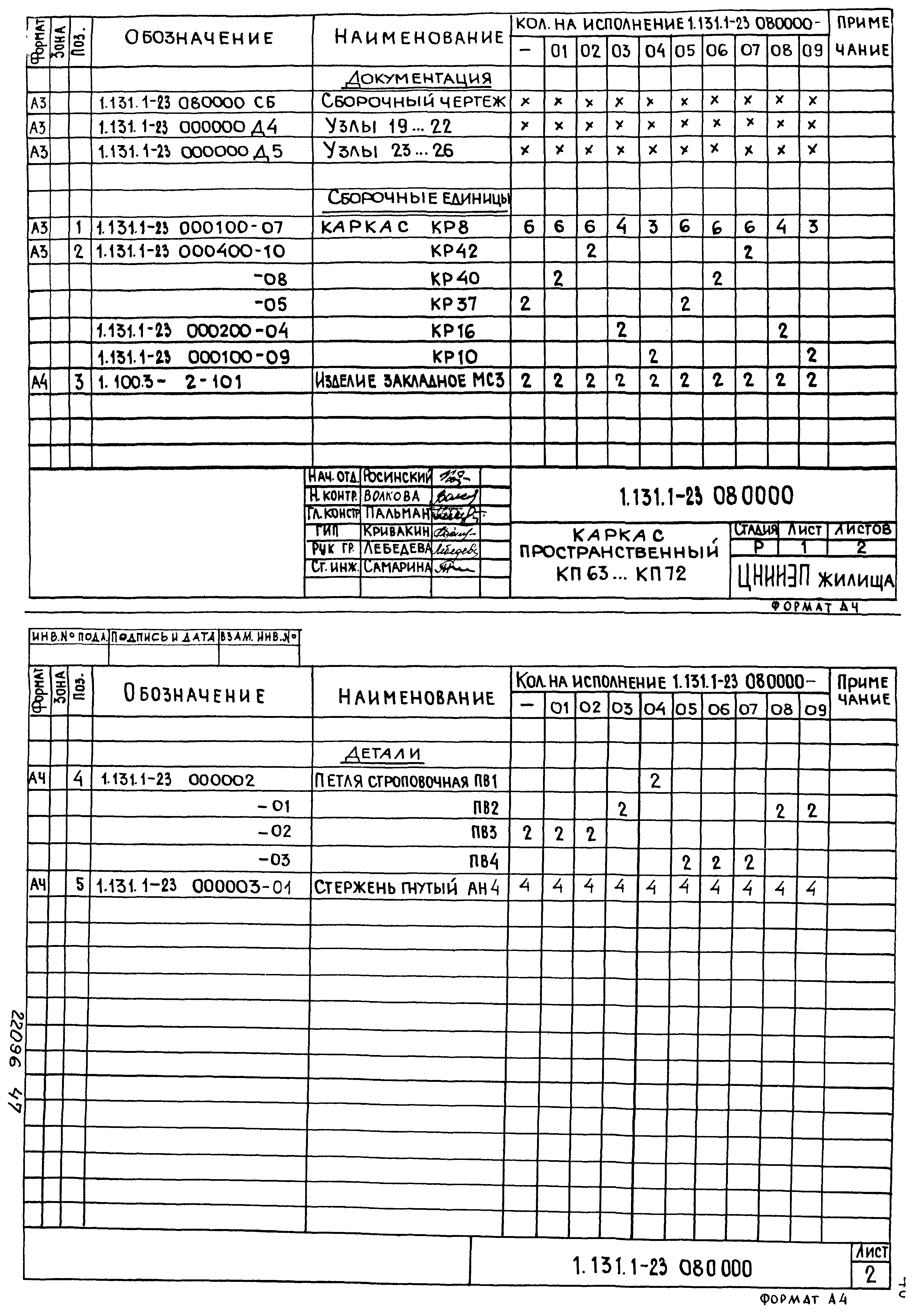 Серия 1.131.1-23