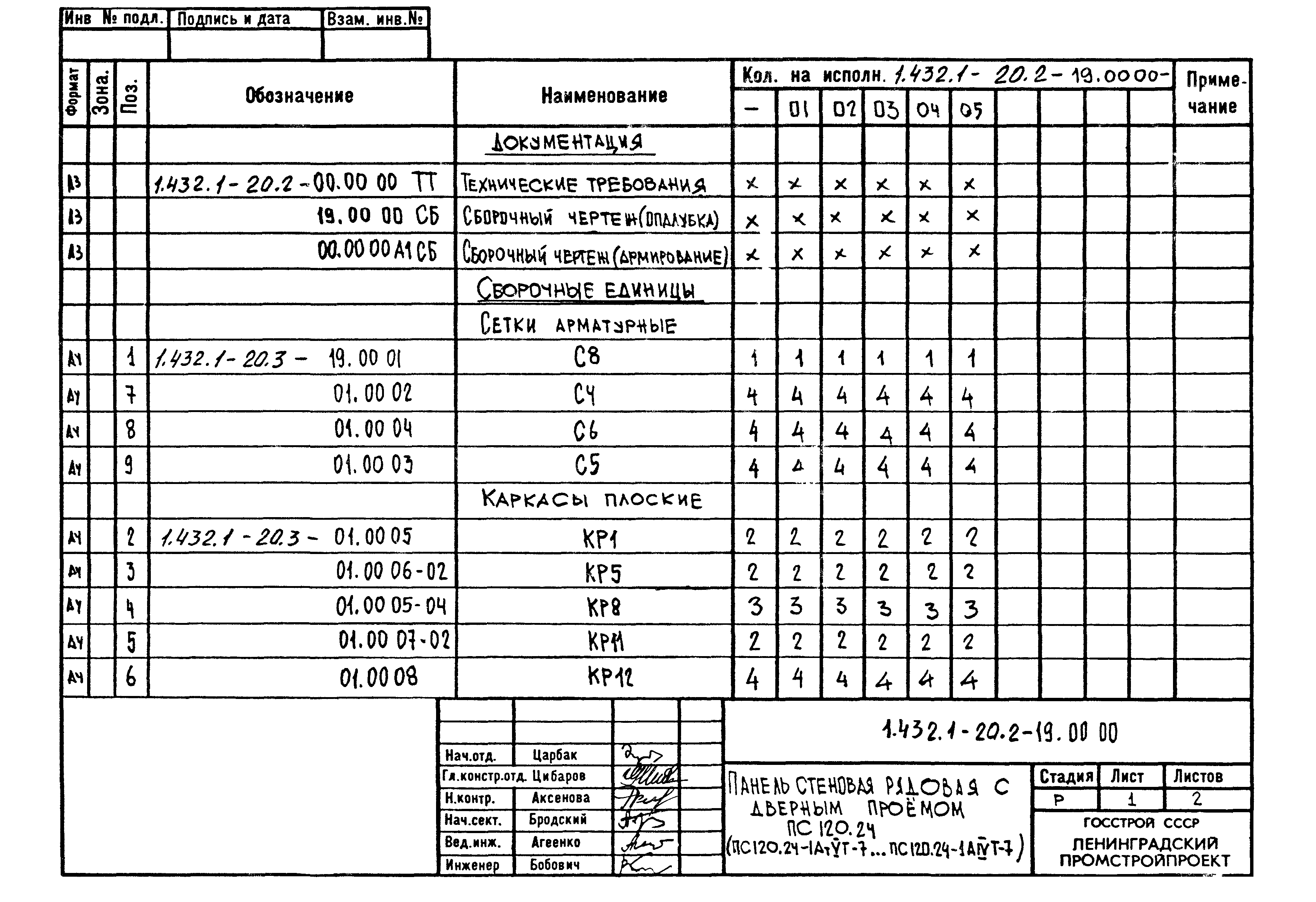 Серия 1.432.1-20