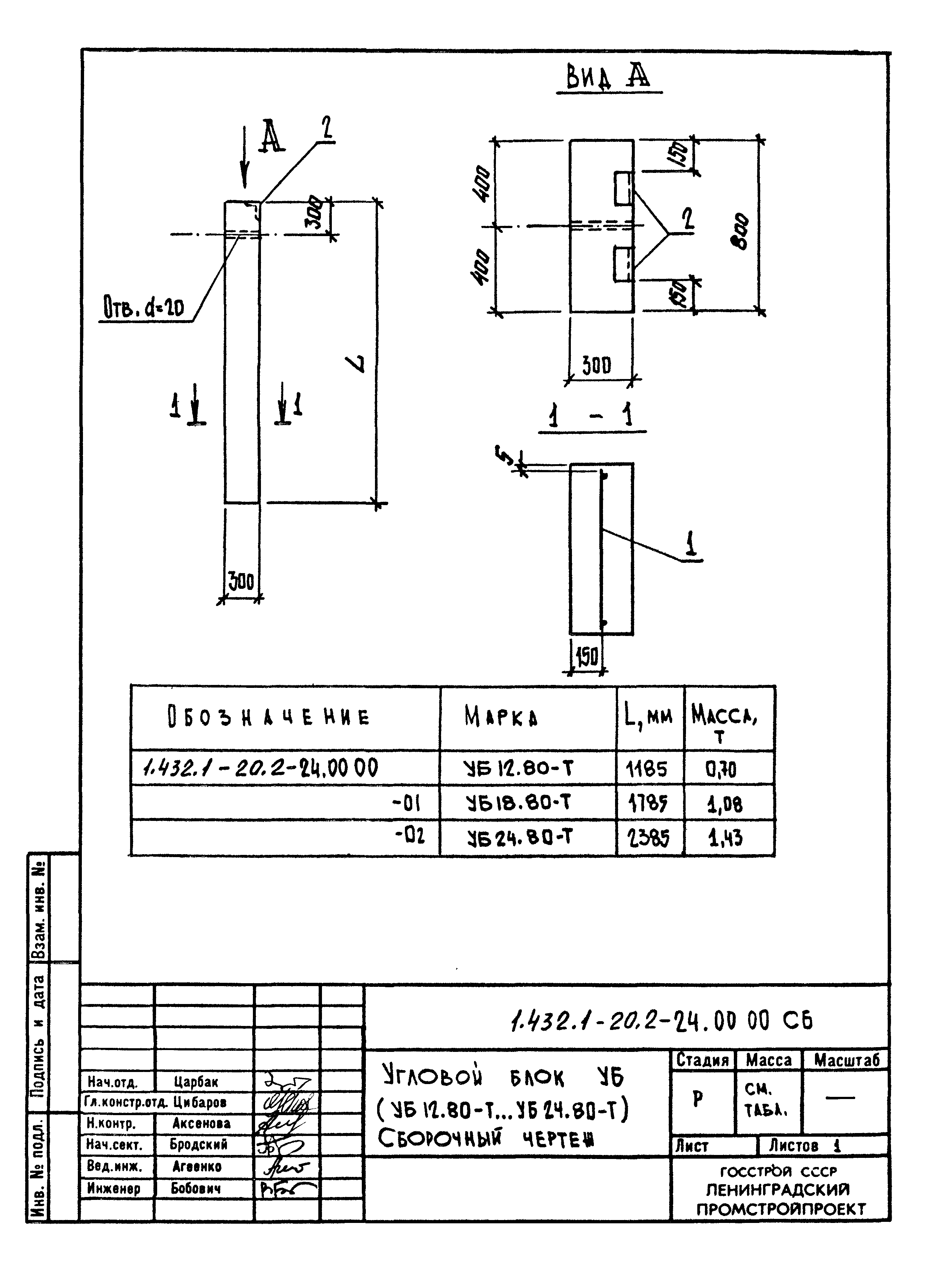 Серия 1.432.1-20