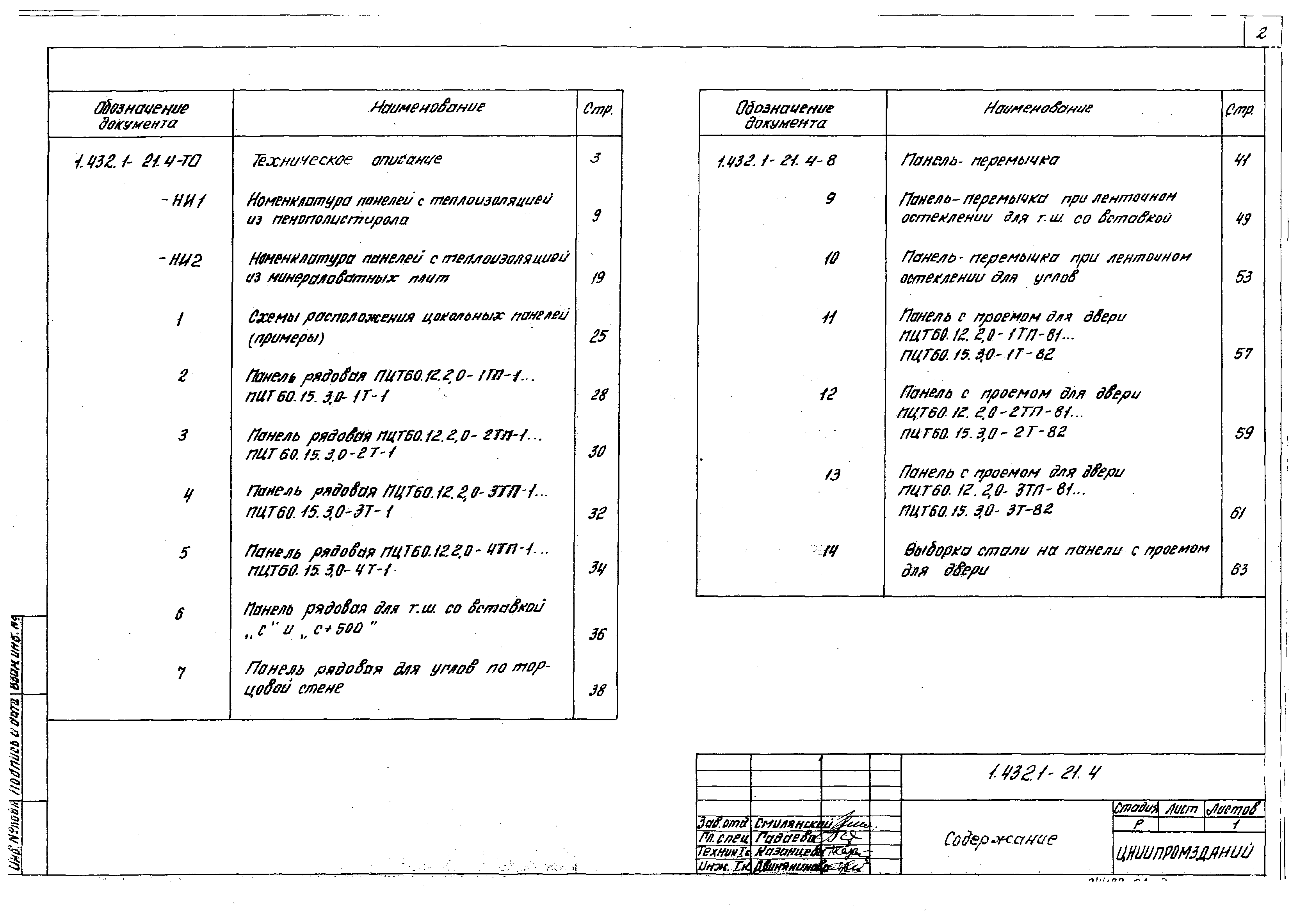 Серия 1.432.1-21