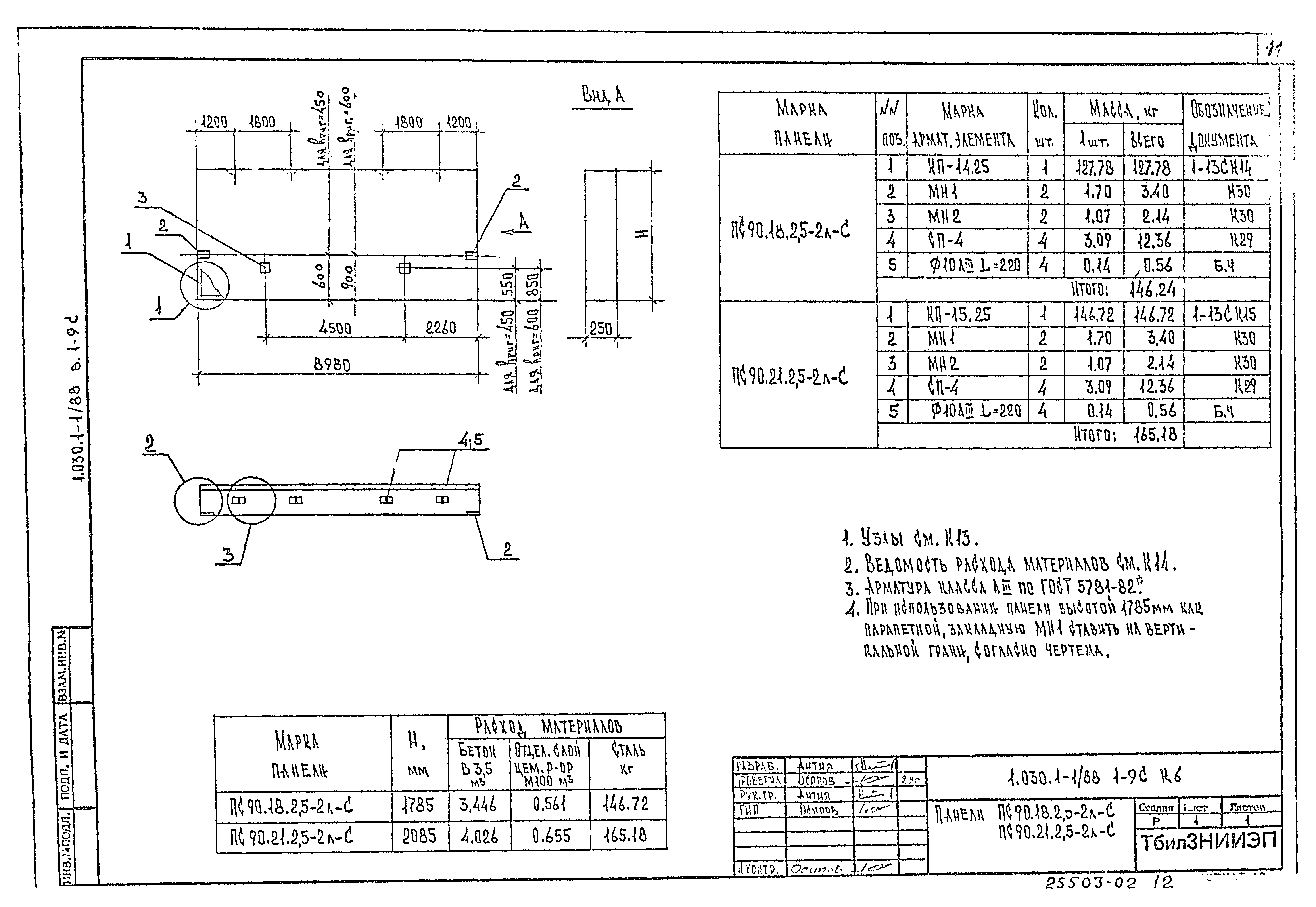 Серия 1.030.1-1/88