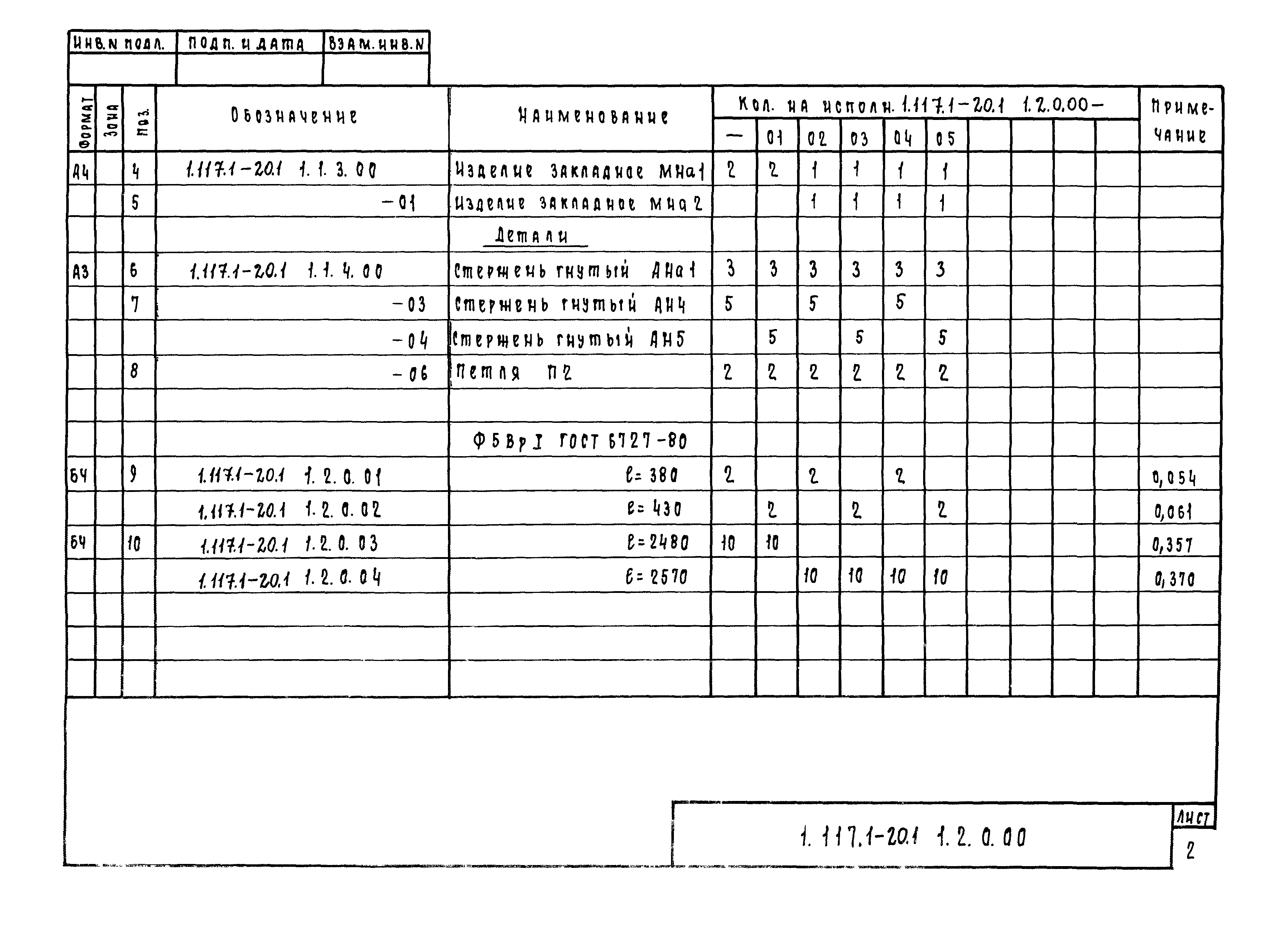 Серия 1.117.1-20