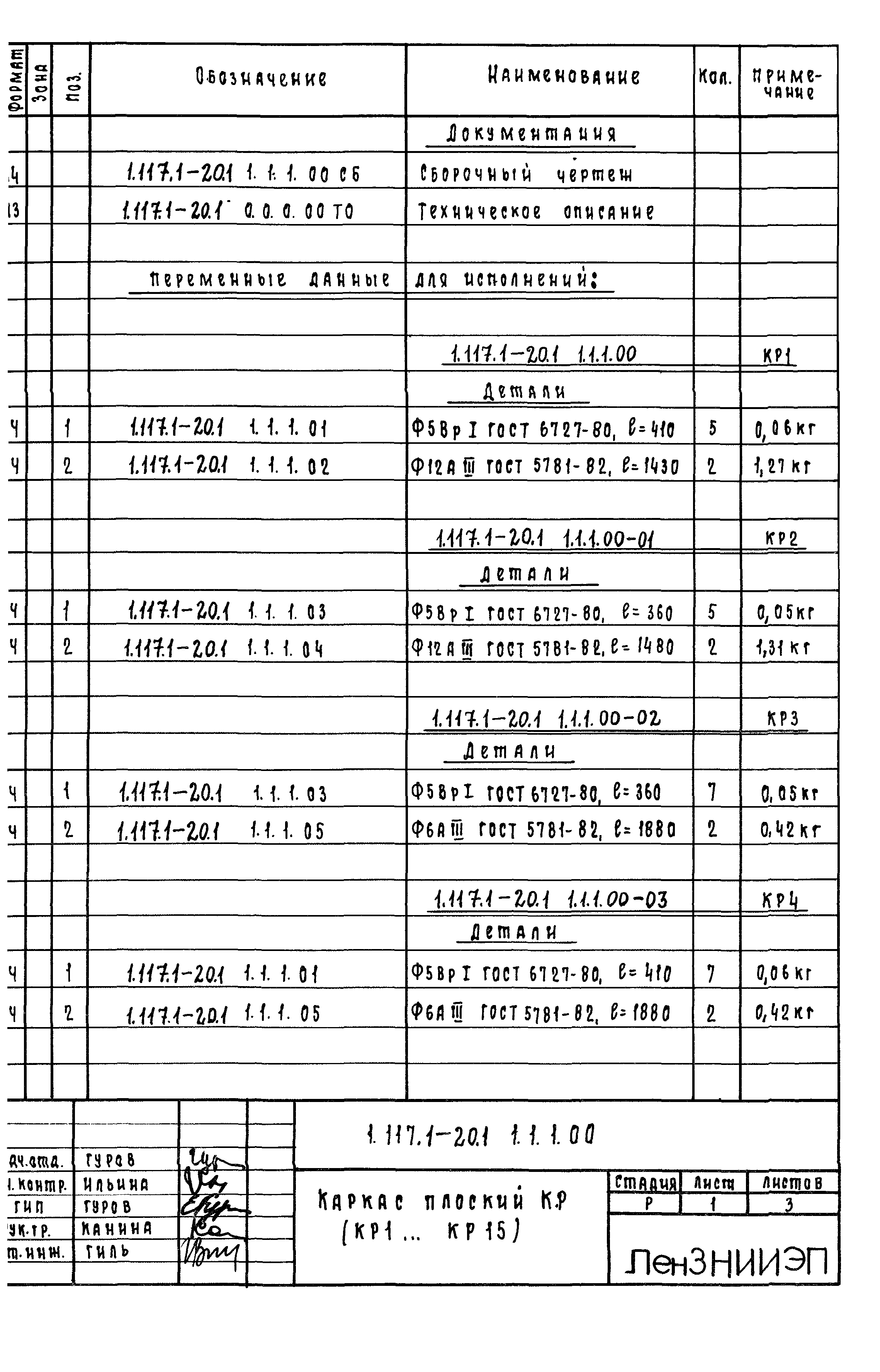 Серия 1.117.1-20