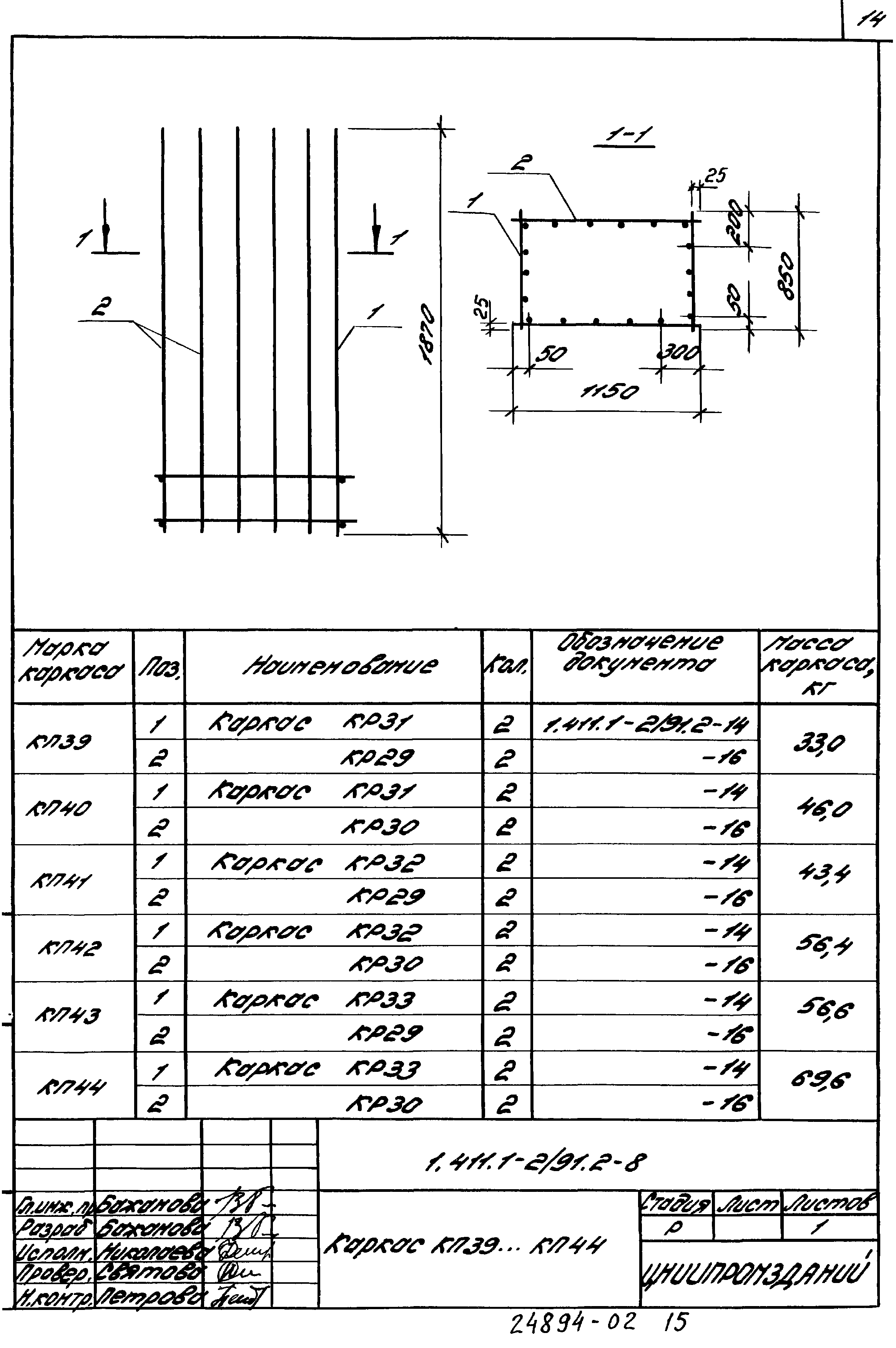 Серия 1.411.1-2/91