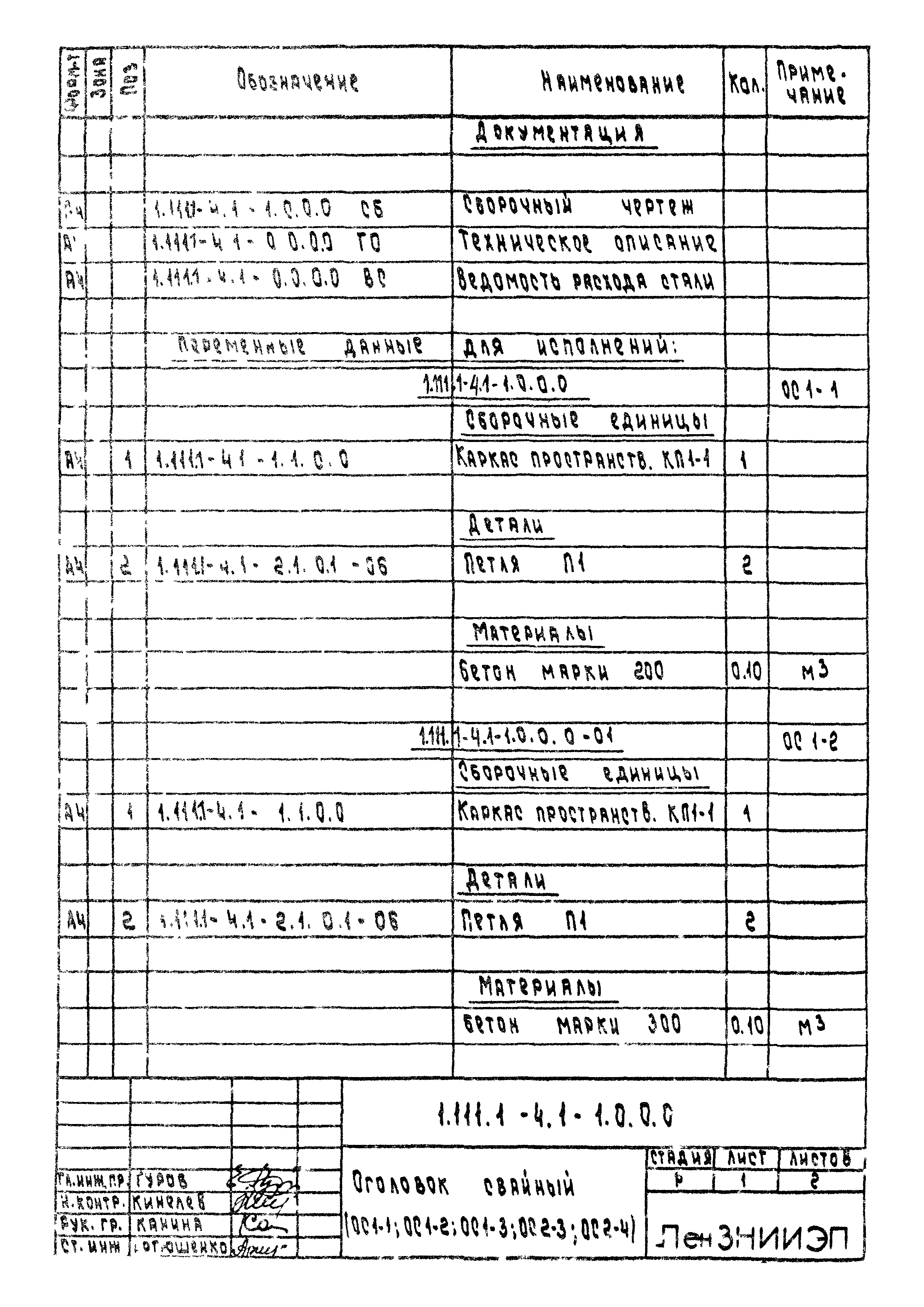 Серия 1.111.1-4