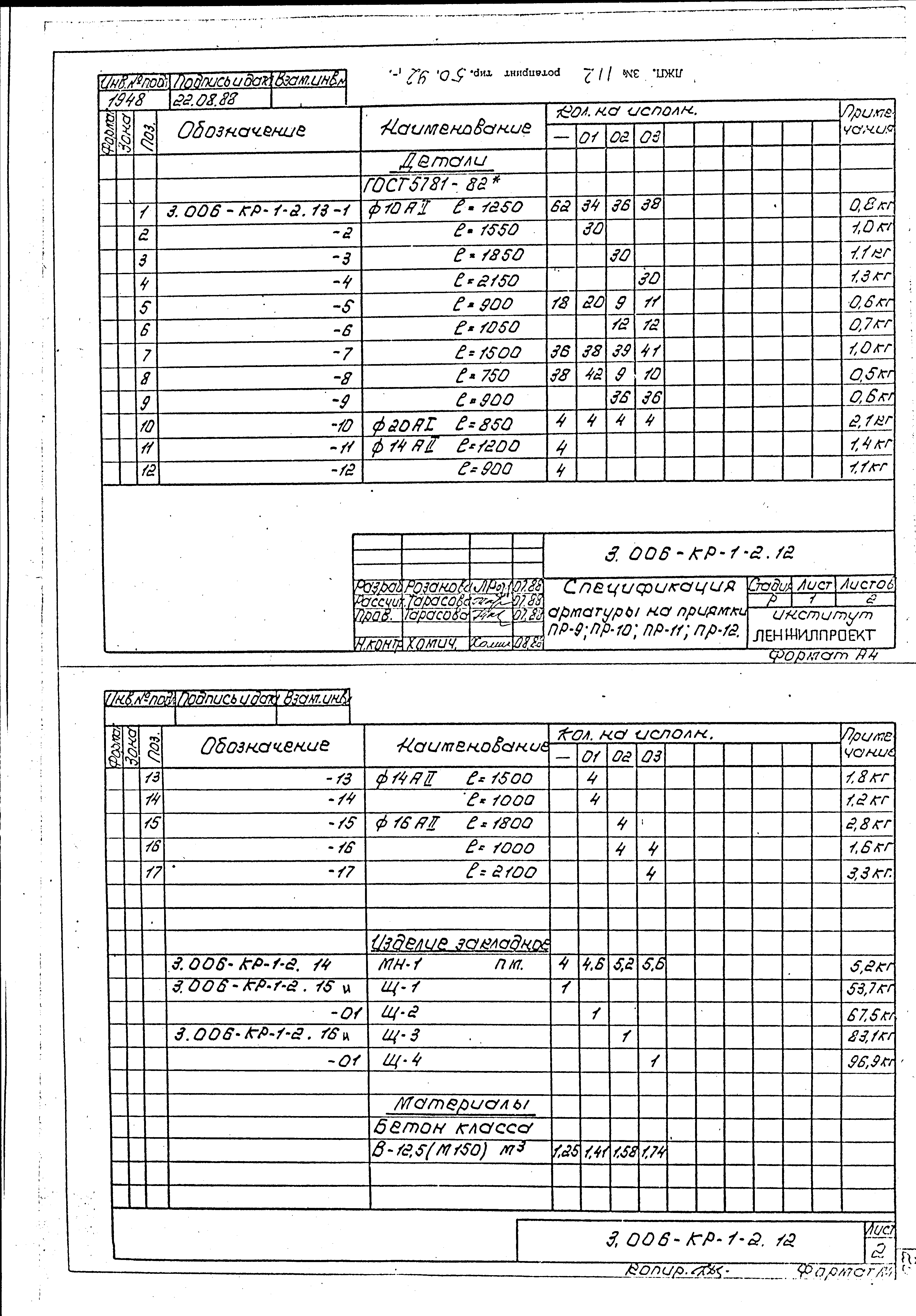 Серия 3.006-КР-1