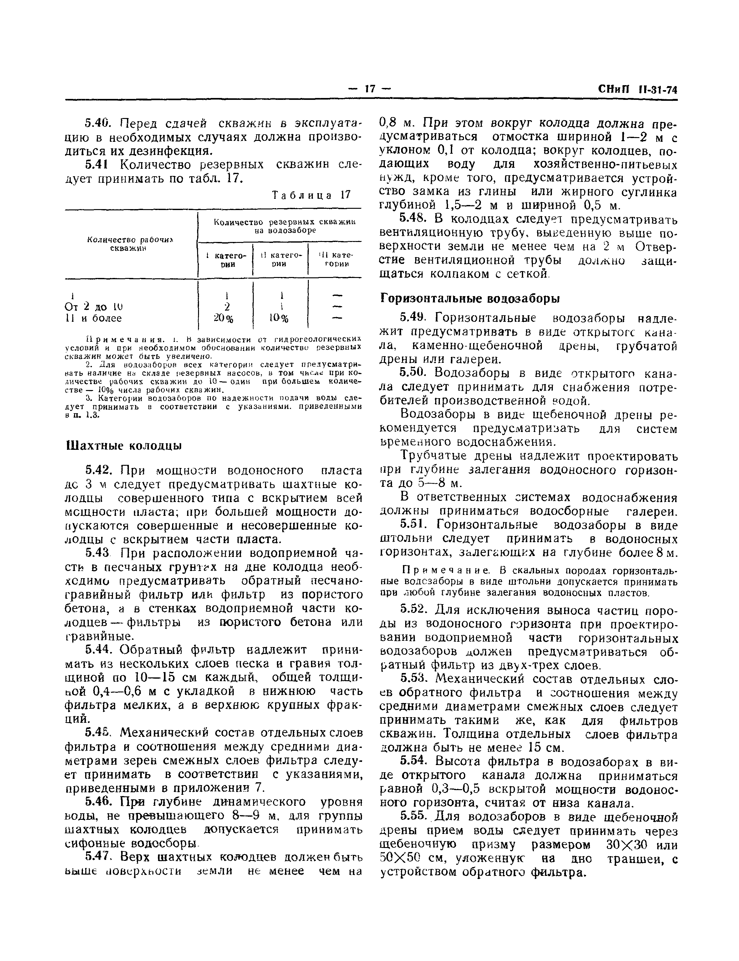 СНиП II-31-74