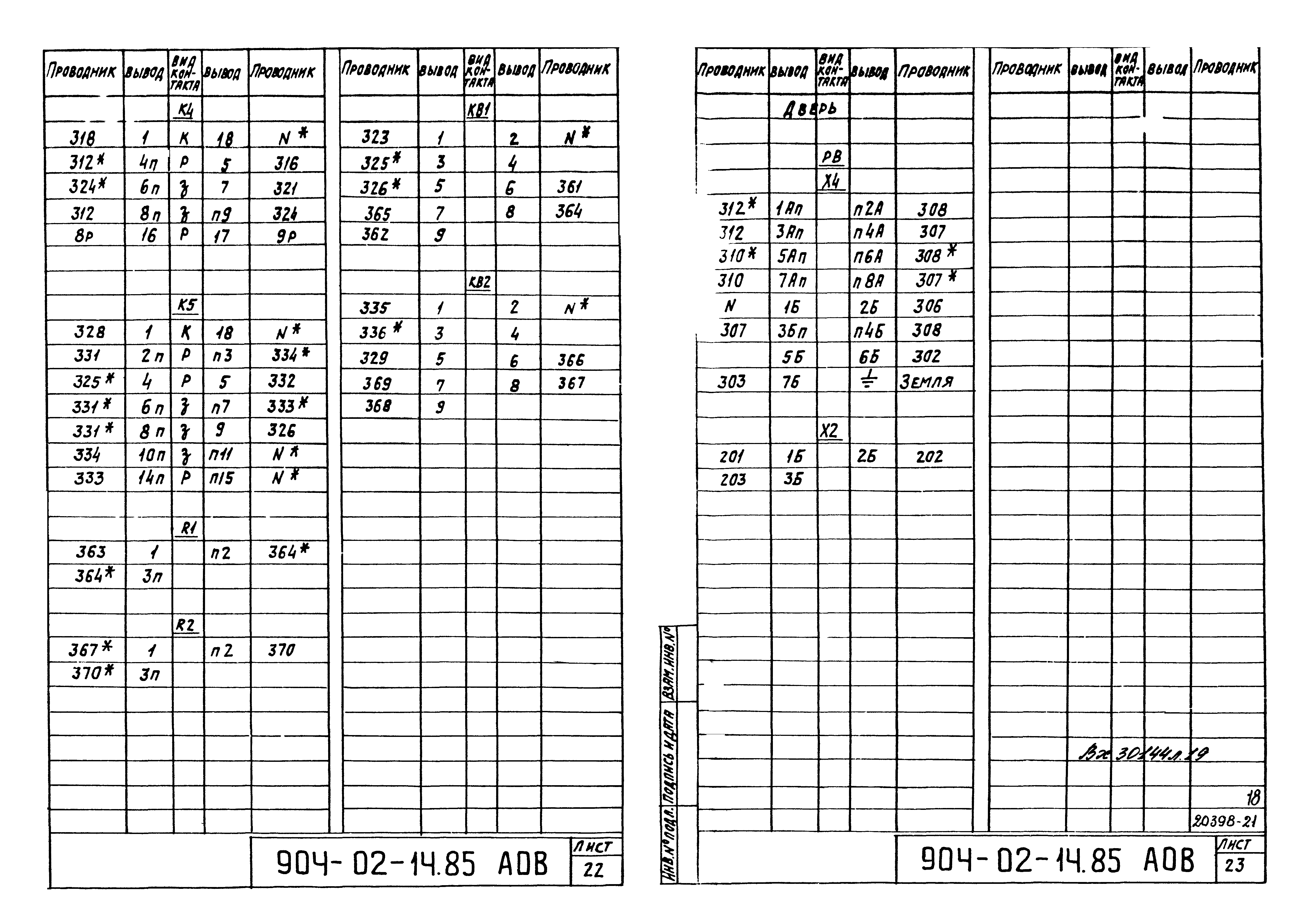 Типовые проектные решения 904-02-14.85