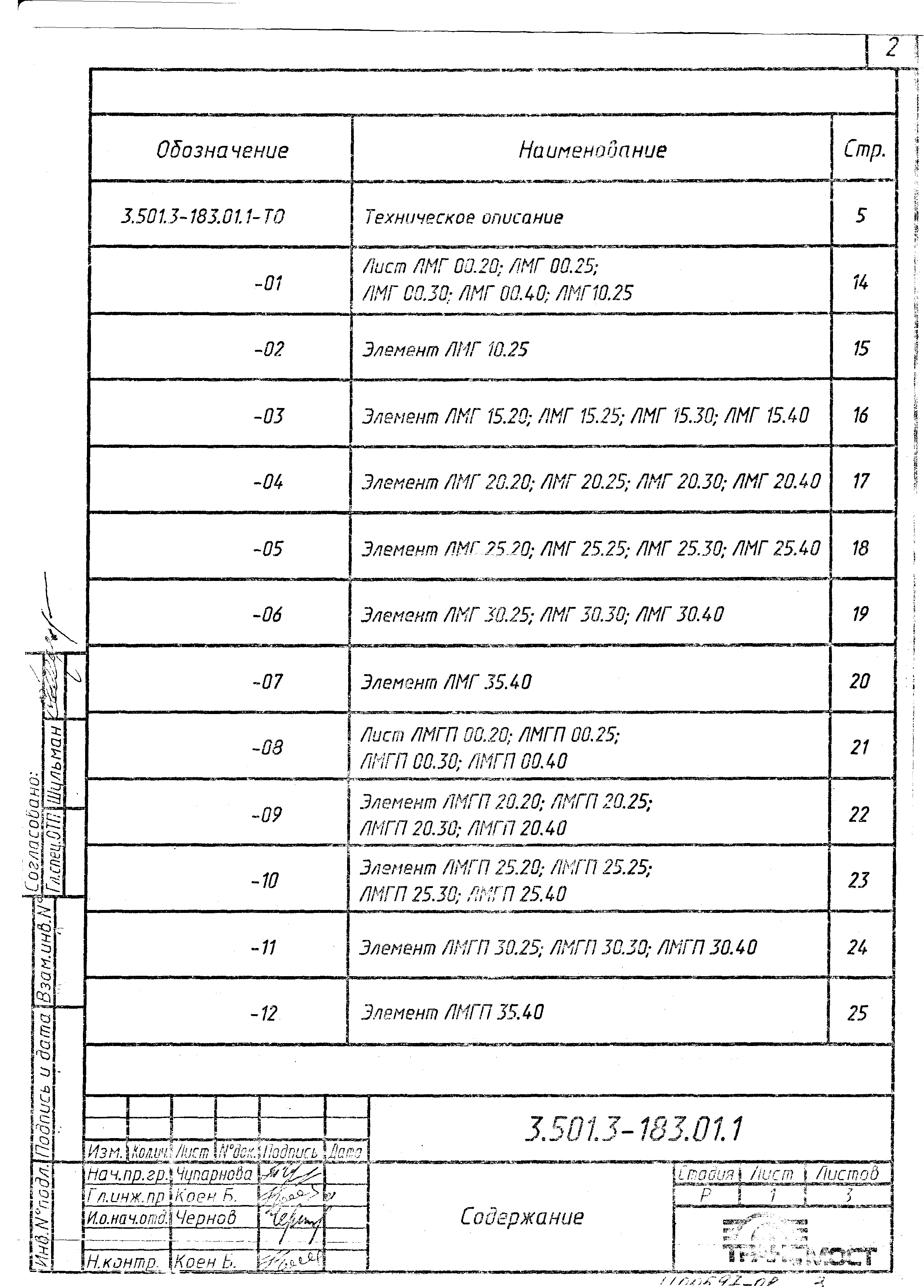 Серия 3.501.3-183.01