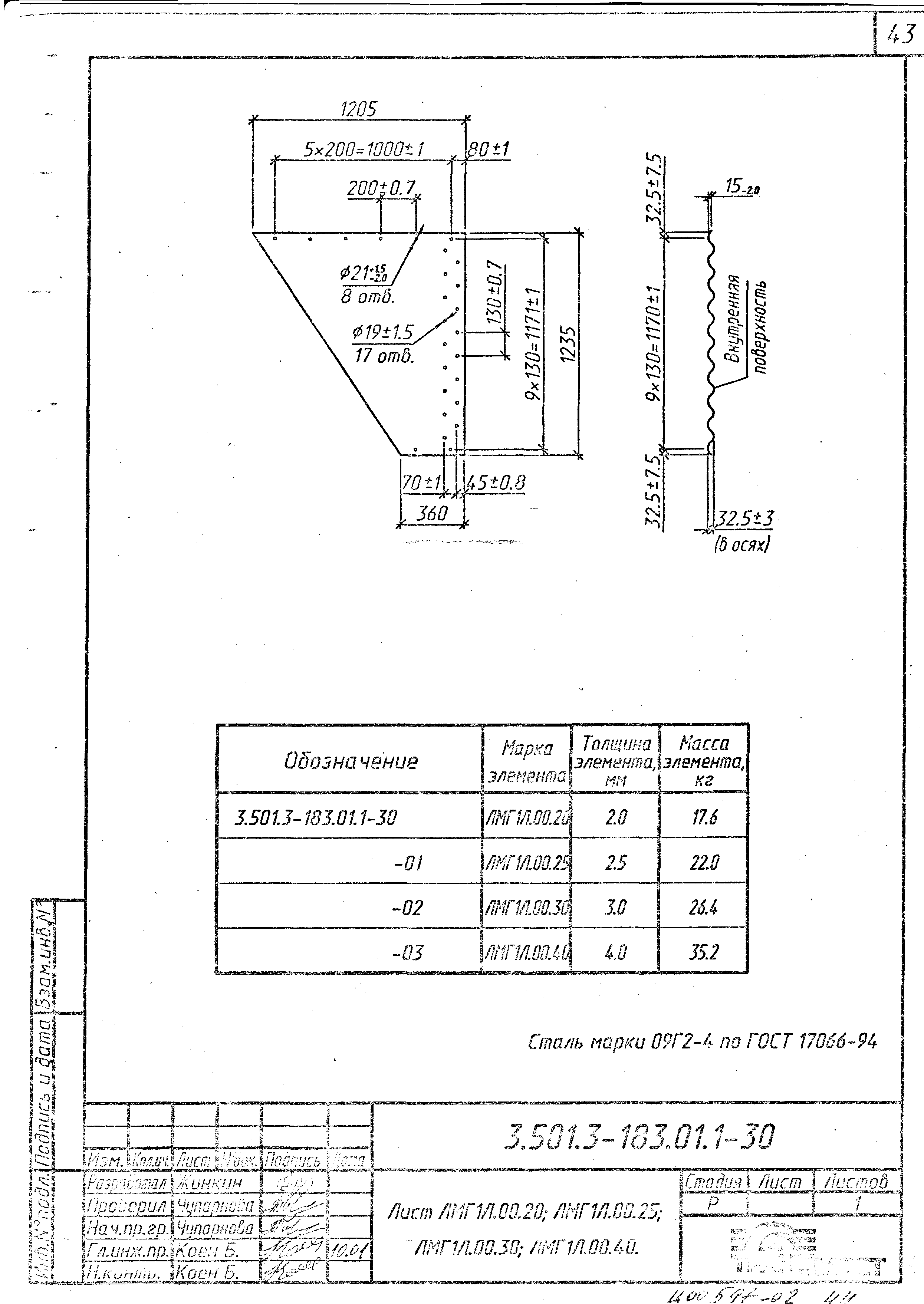 Серия 3.501.3-183.01