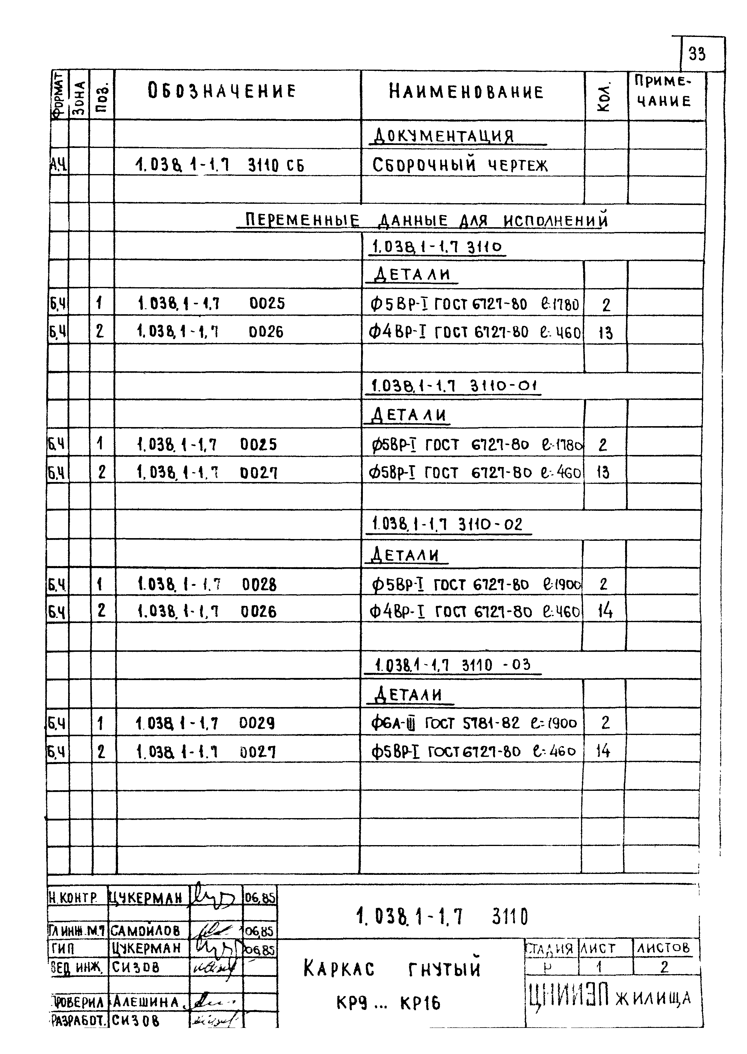 Серия 1.038.1-1