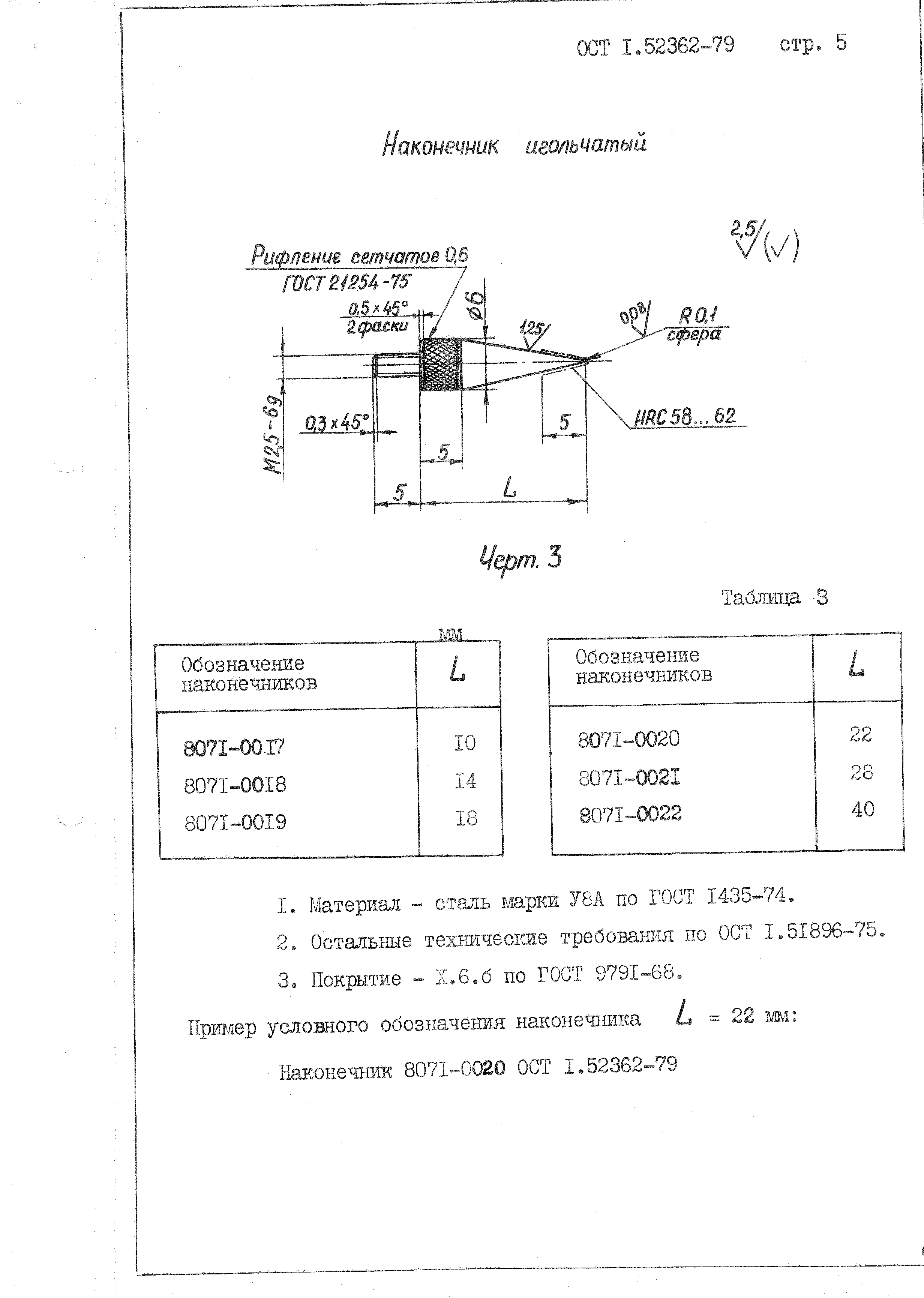 ОСТ 1 52362-79