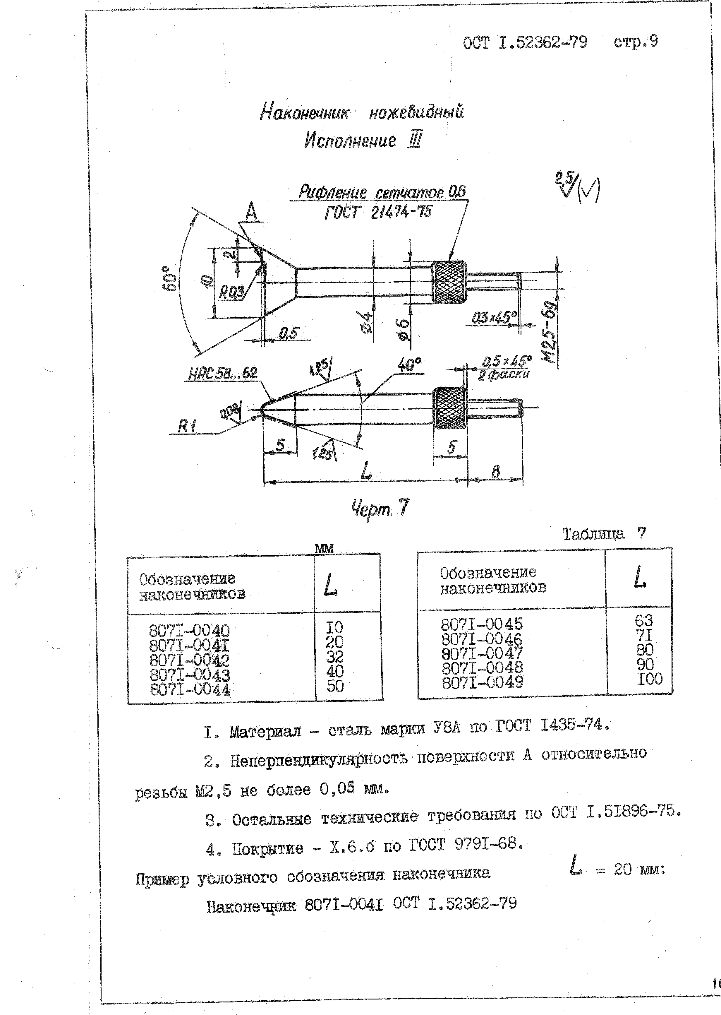 ОСТ 1 52362-79