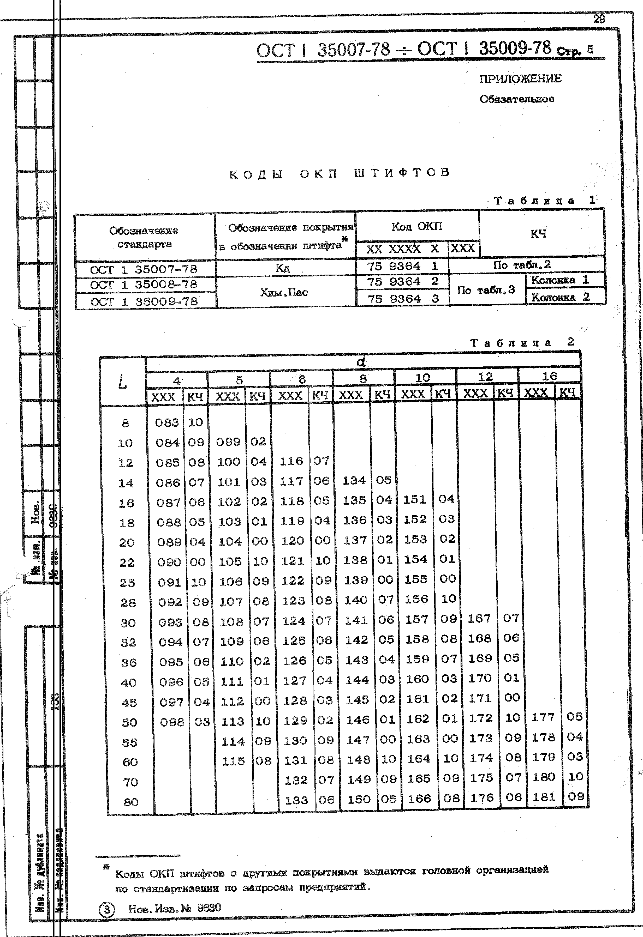 ОСТ 1 35007-78