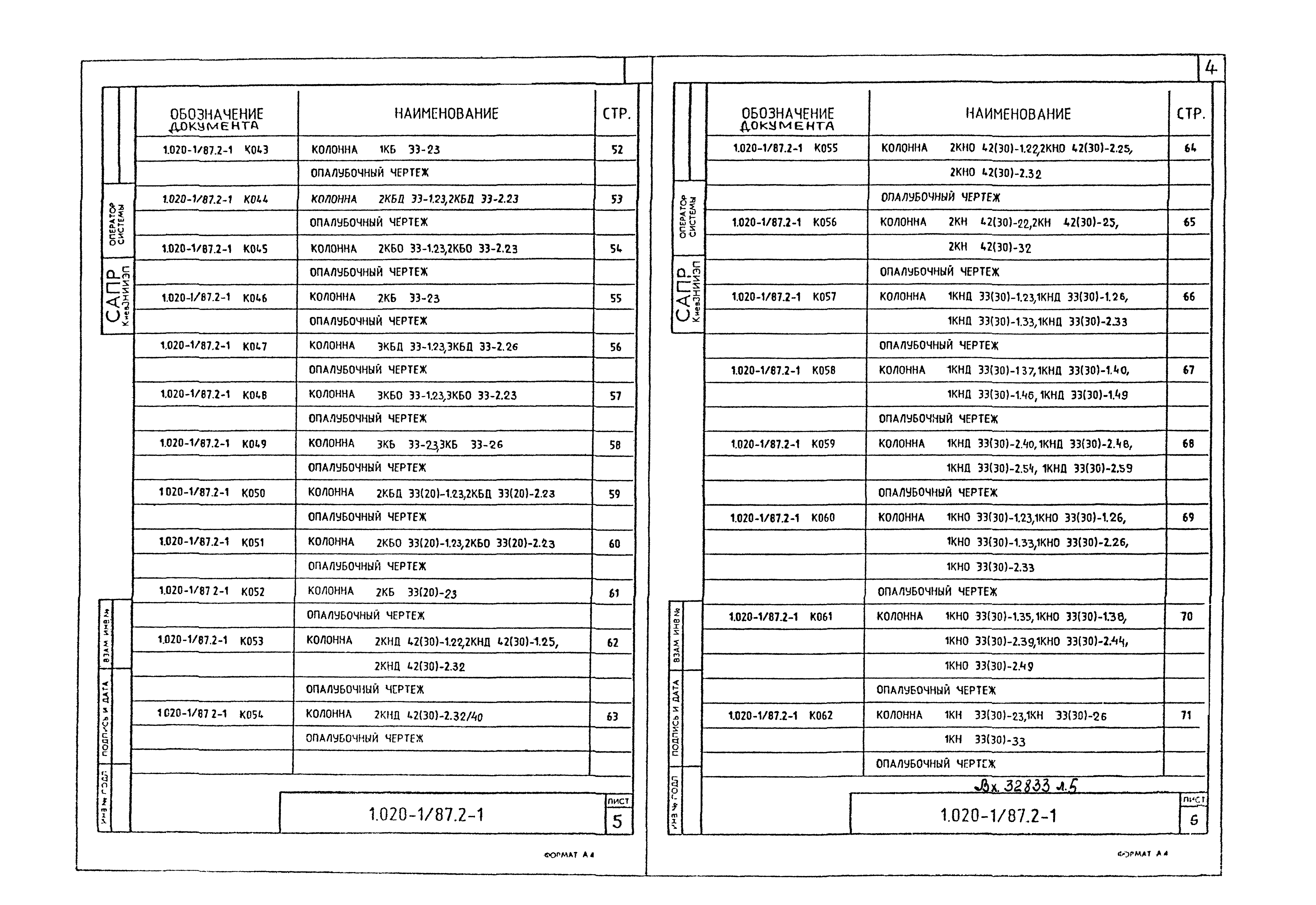 Серия 1.020-1/87