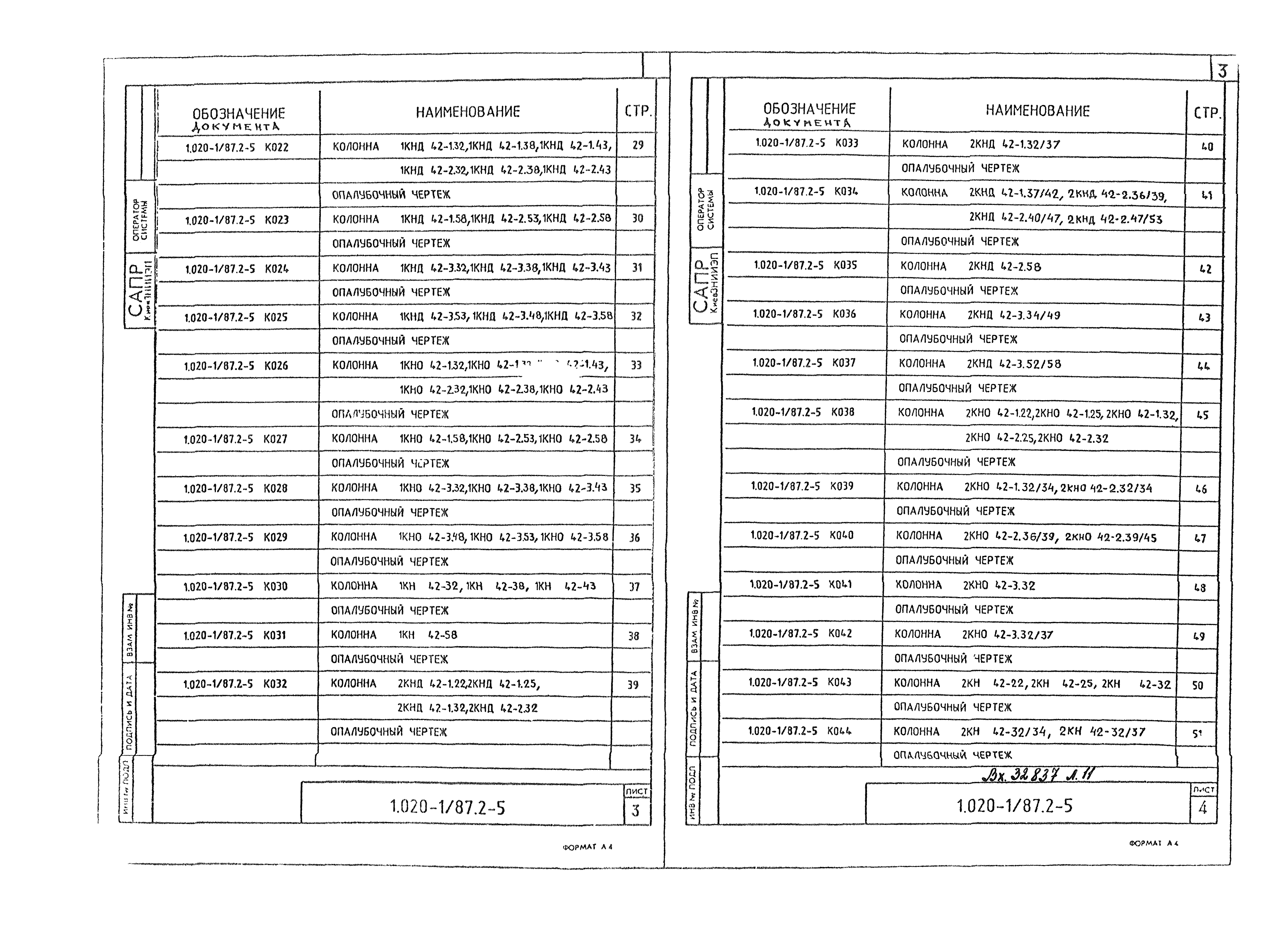 Серия 1.020-1/87