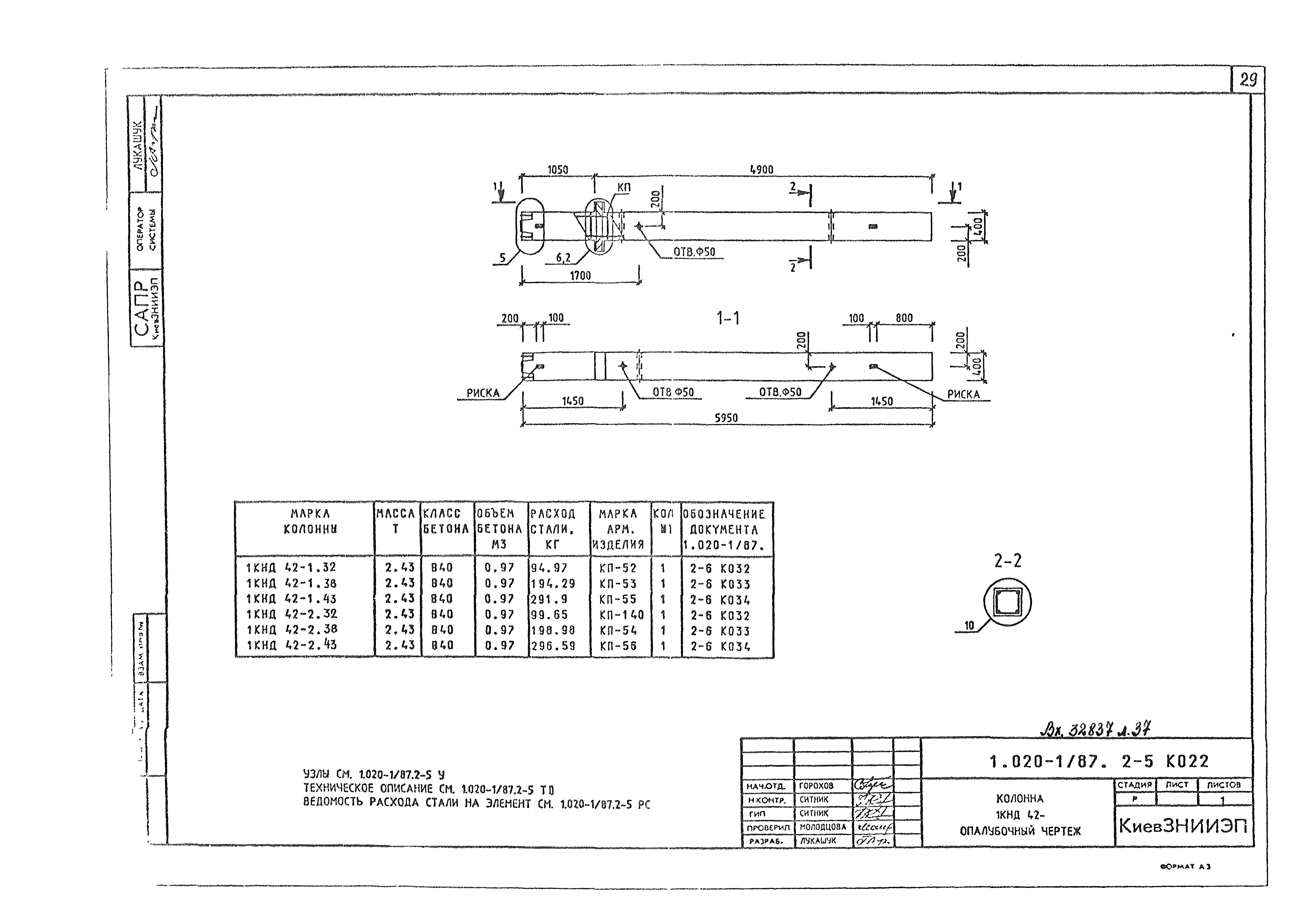 Серия 1.020-1/87