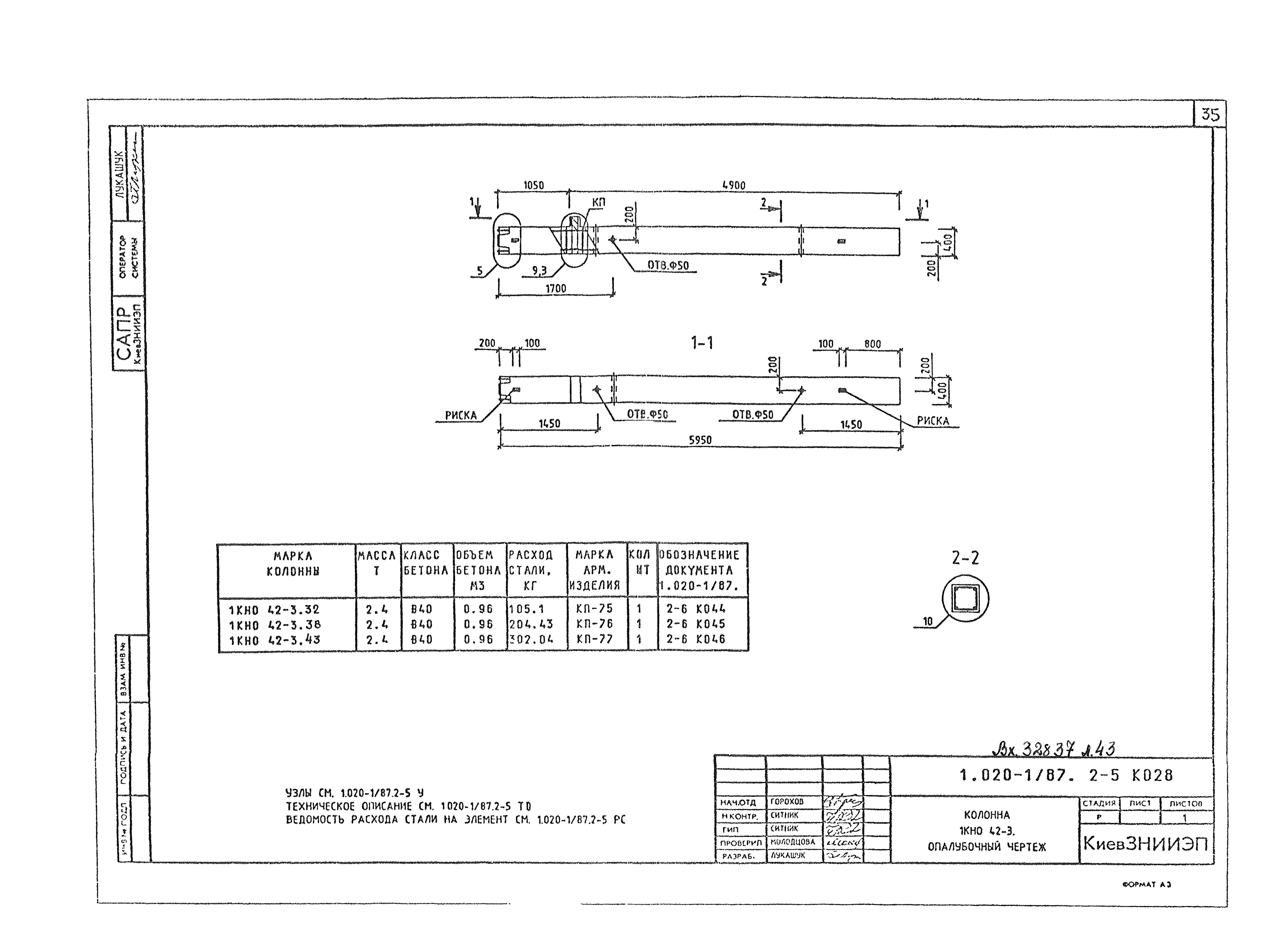 Серия 1.020-1/87