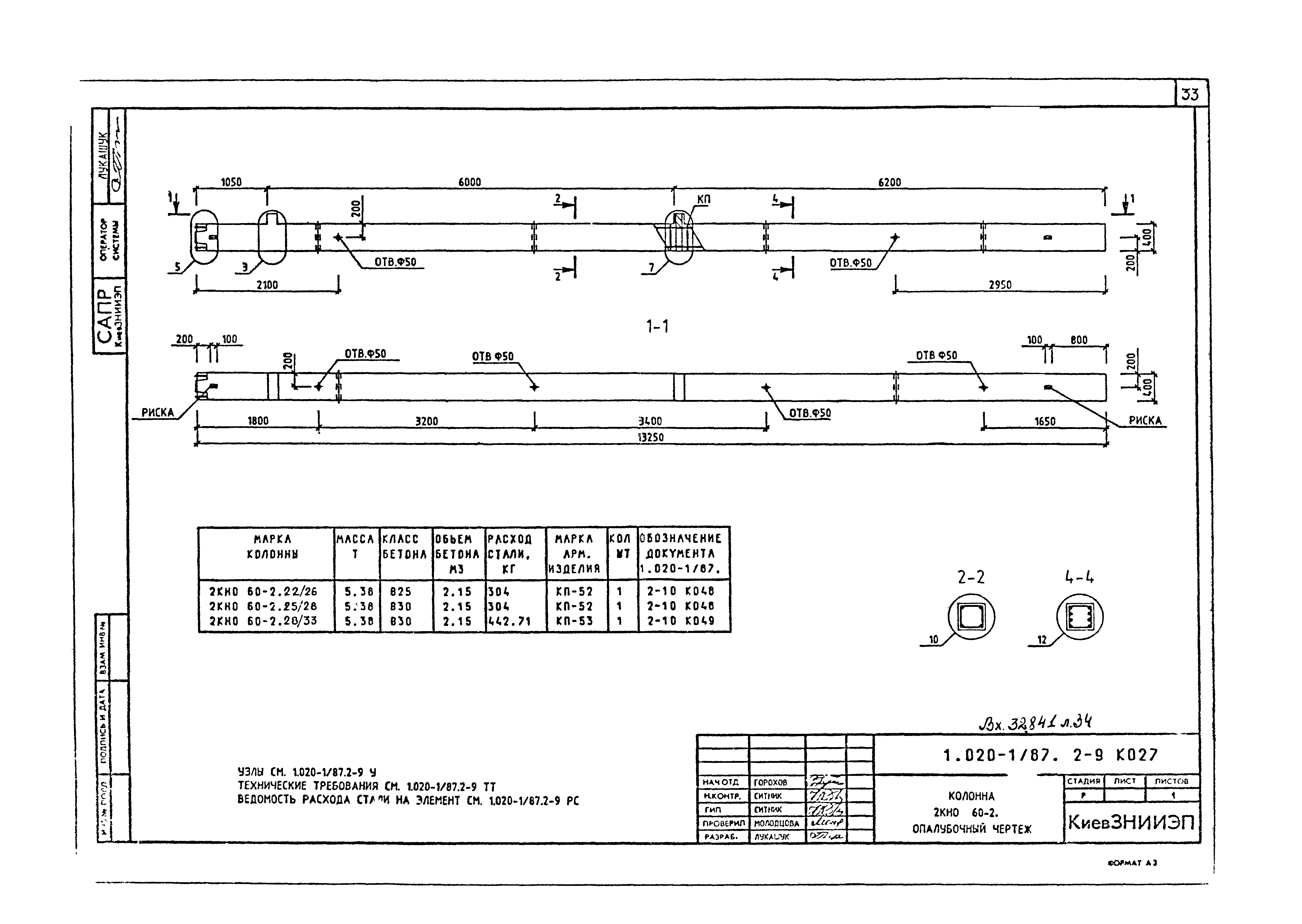 Серия 1.020-1/87