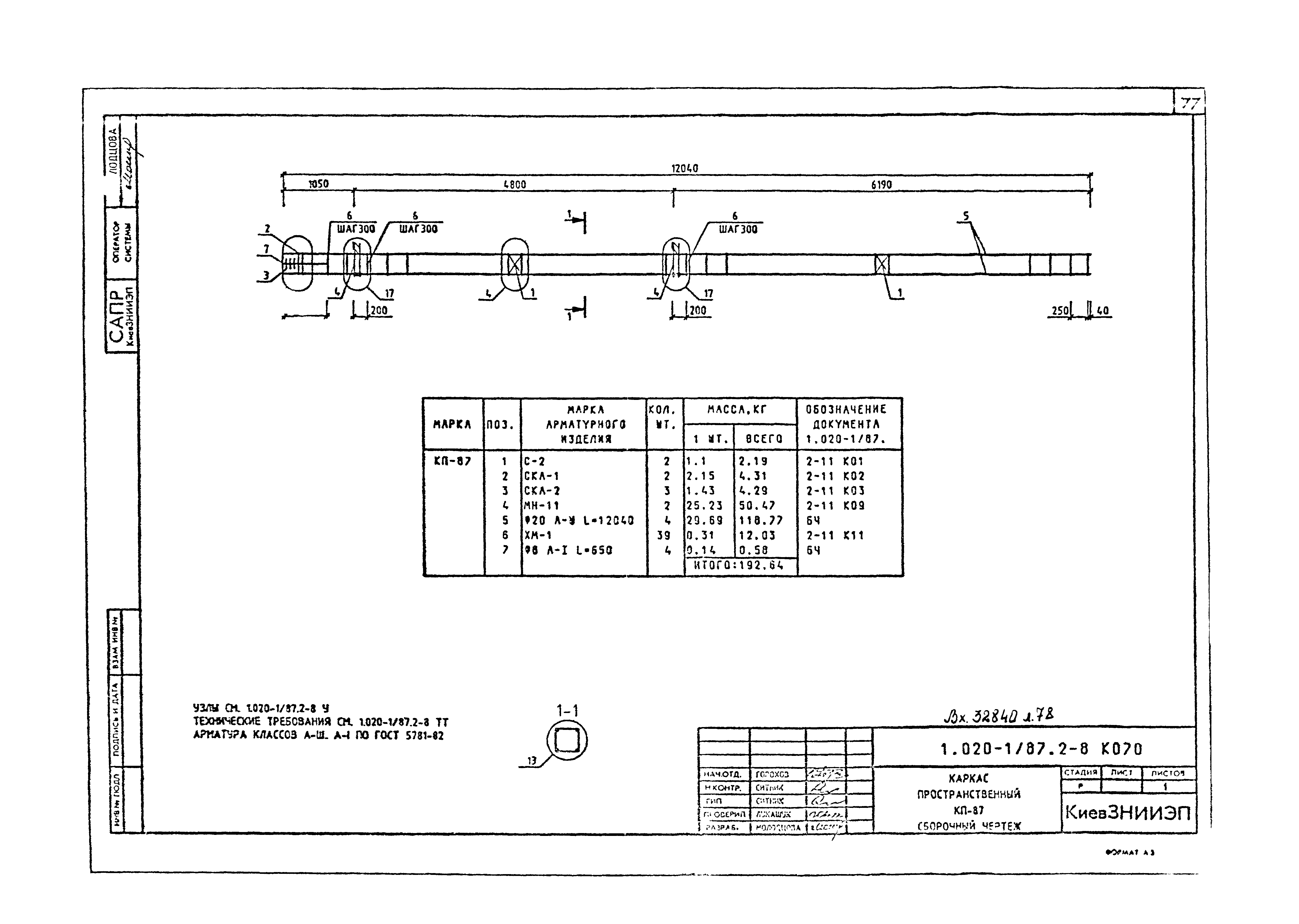 Серия 1.020-1/87