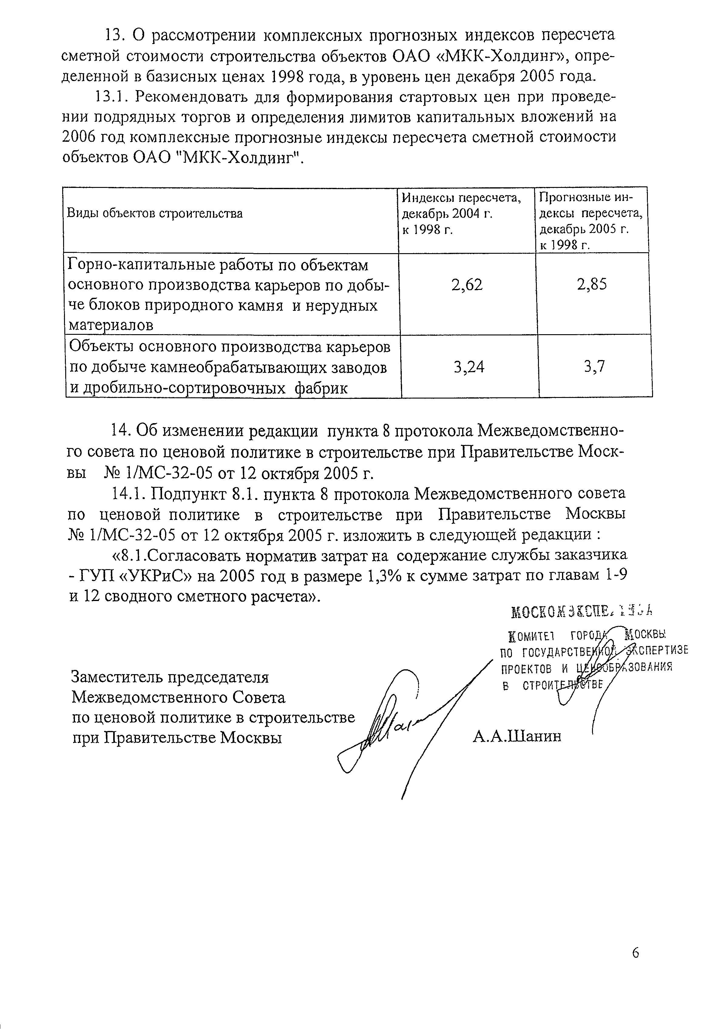 Протокол 1/МС-36-05