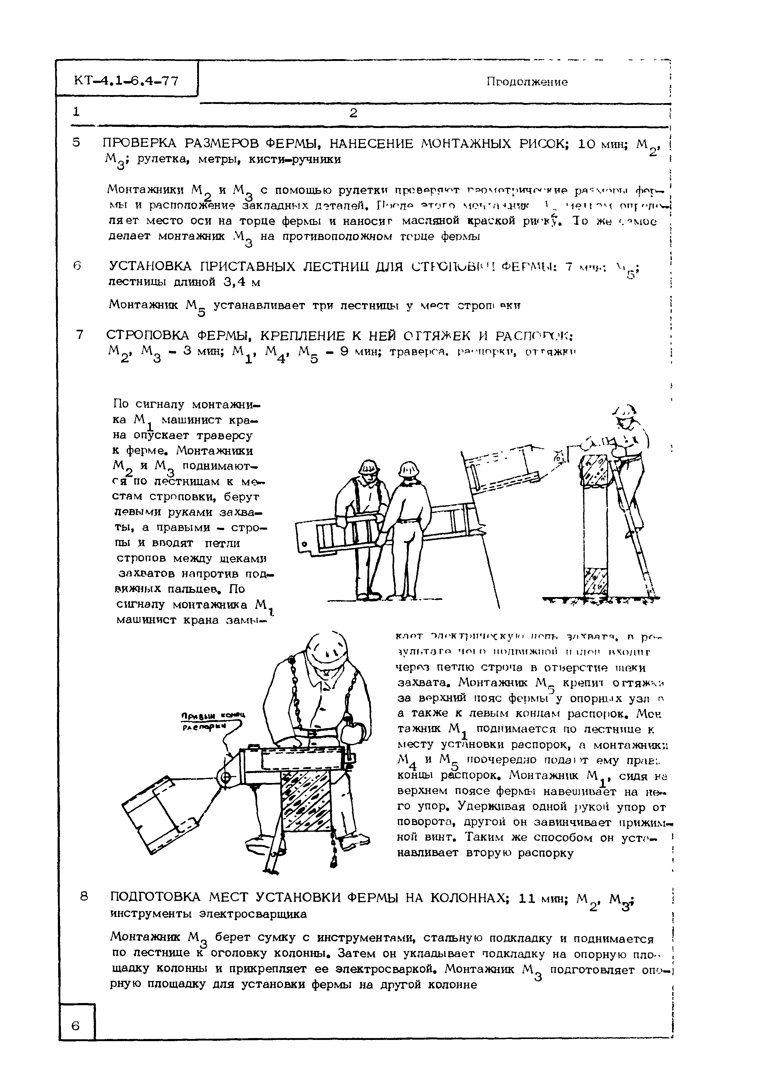 Технологическая карта КТ-4.1-6.4-77