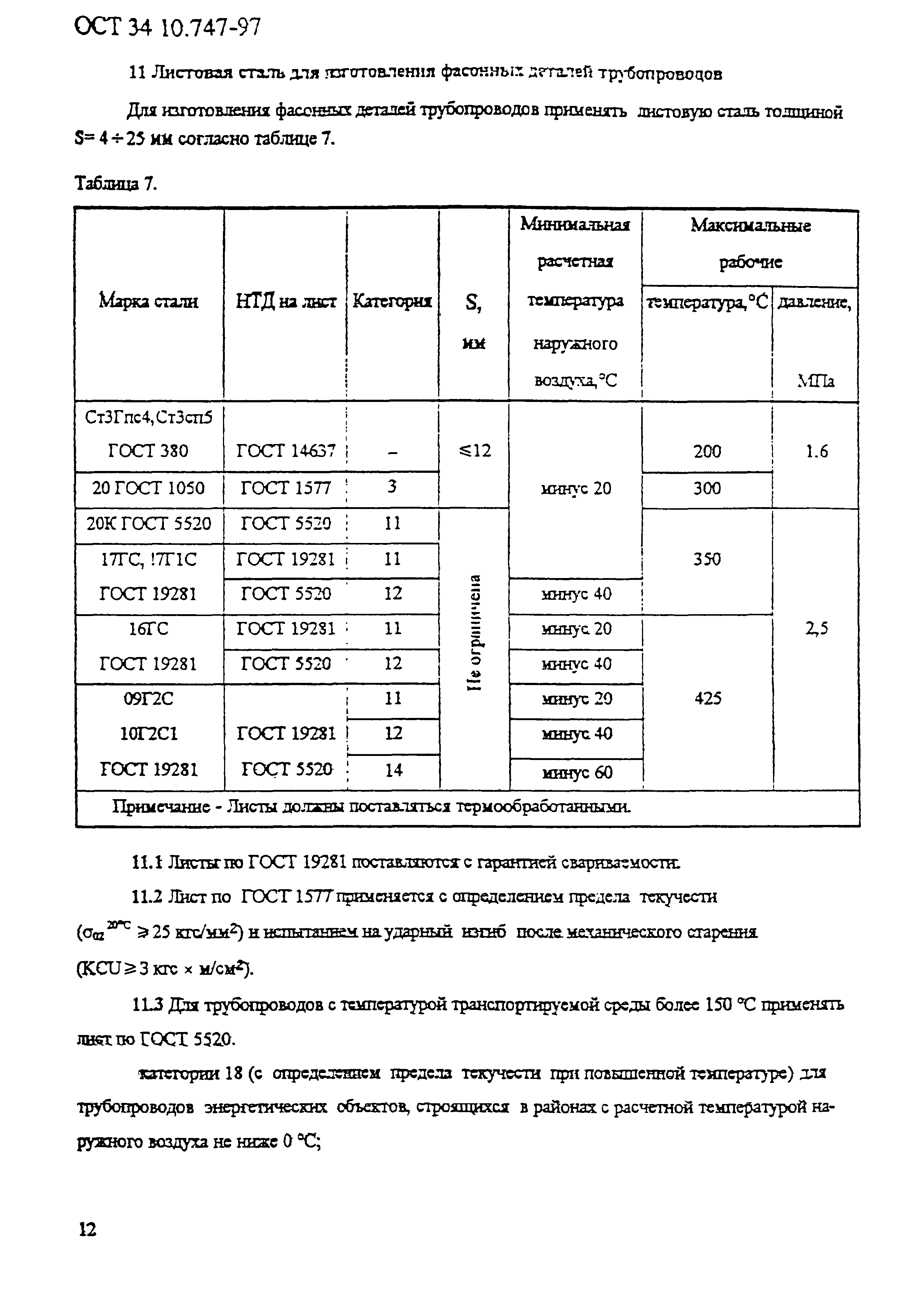 ОСТ 34-10-747-97