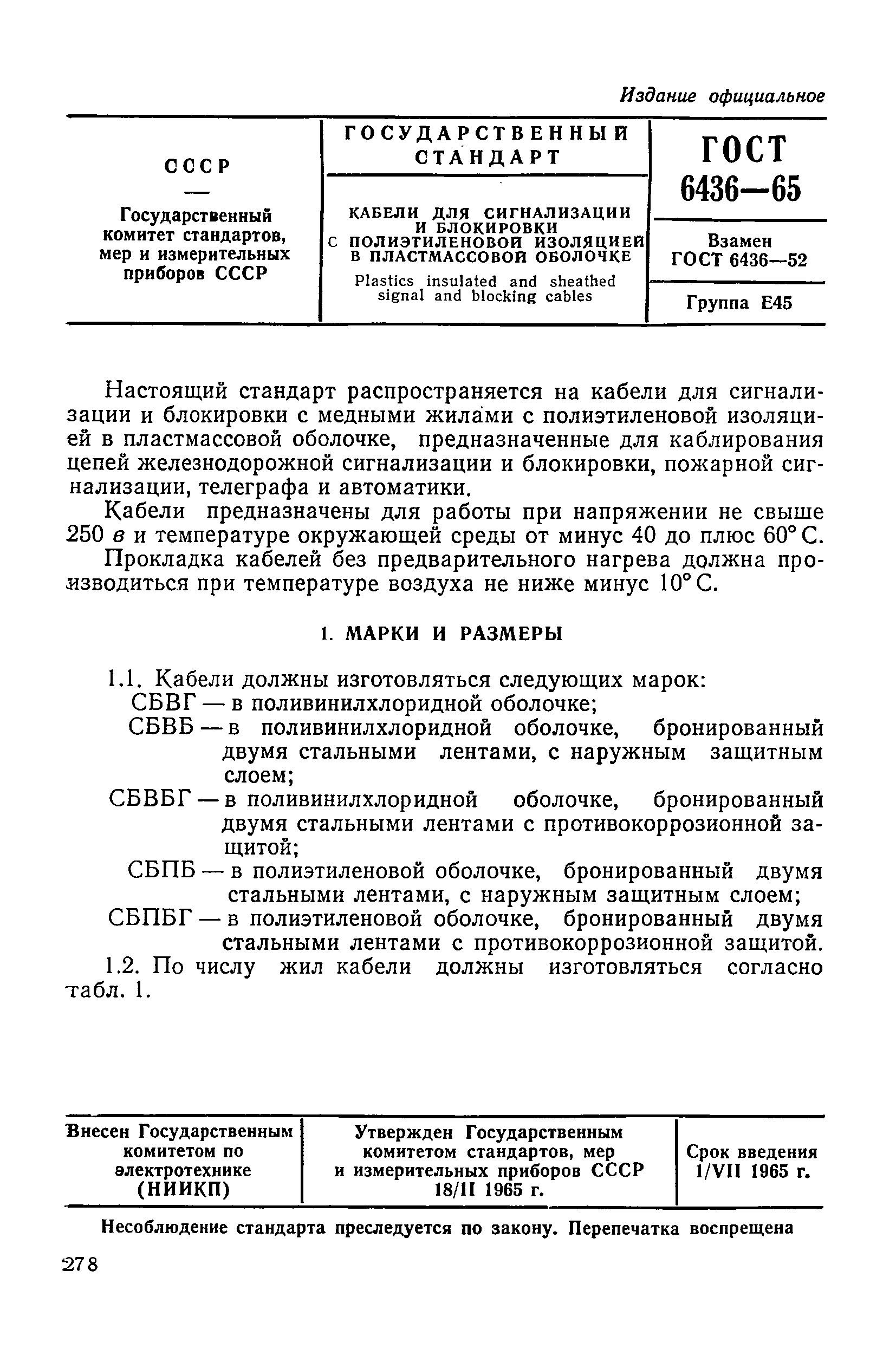 ГОСТ 6436-65