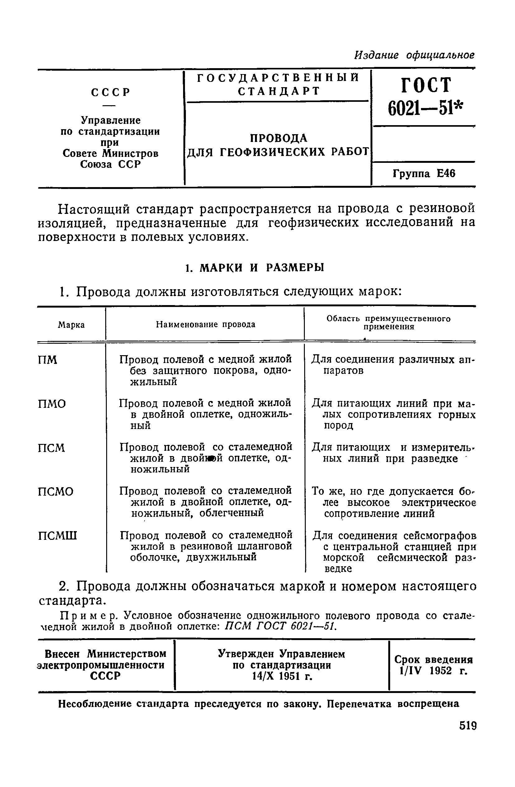 ГОСТ 6021-51