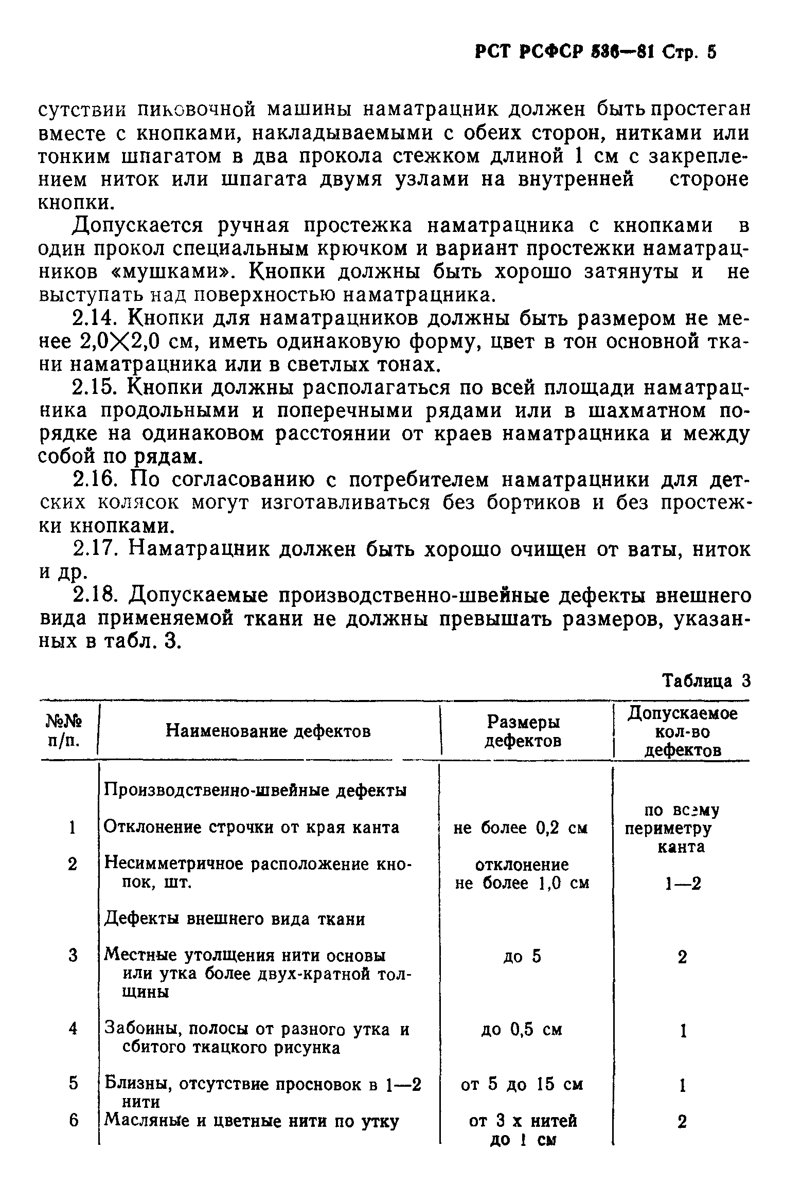 РСТ РСФСР 536-81