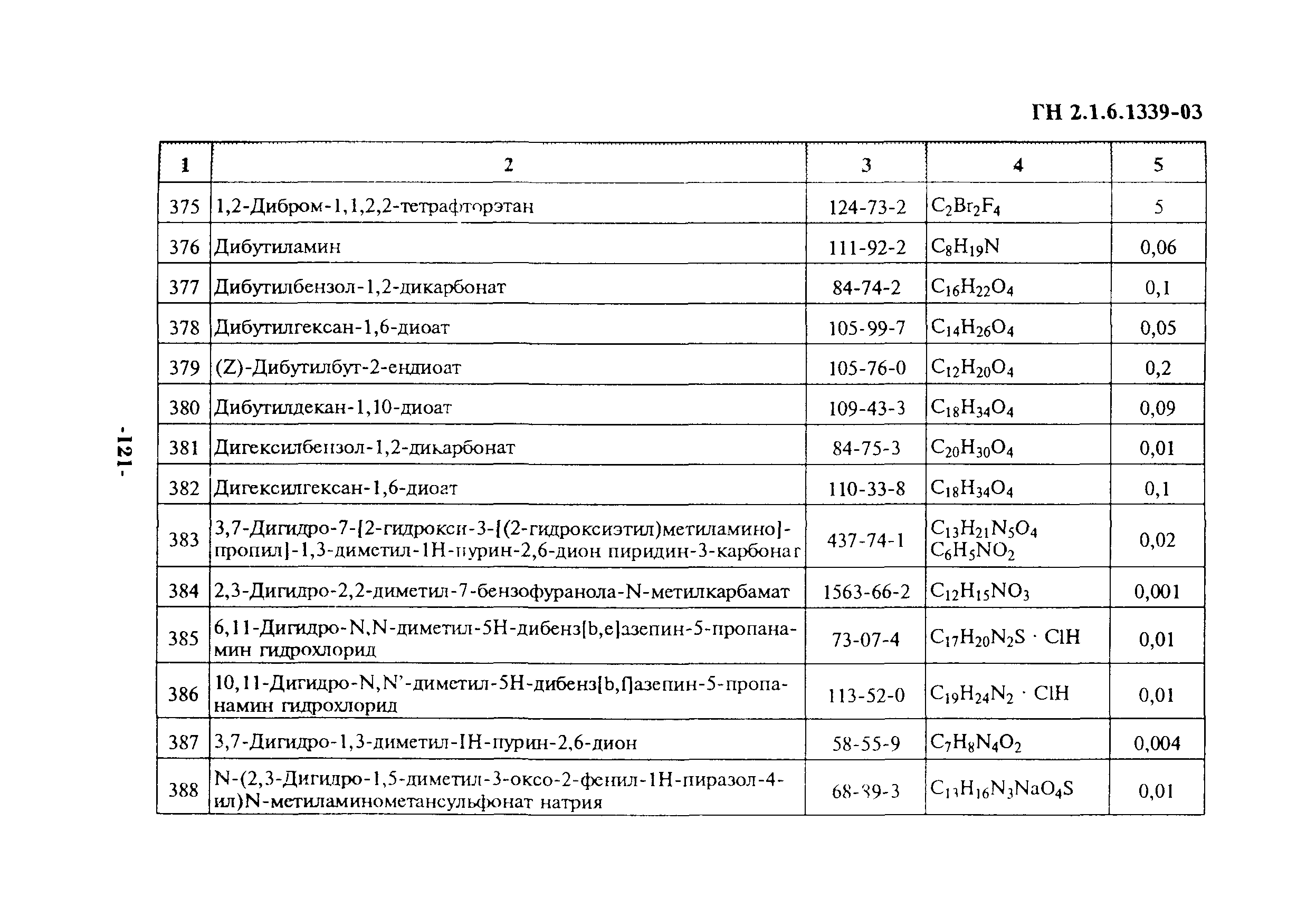 ГН 2.1.6.1339-03