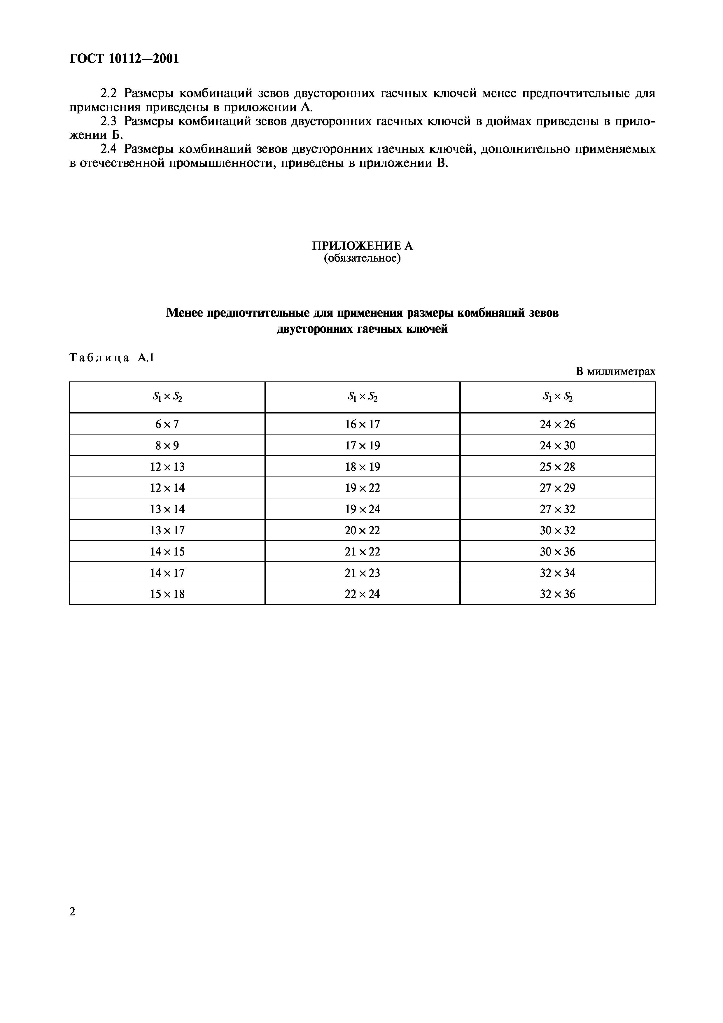 ГОСТ 10112-2001