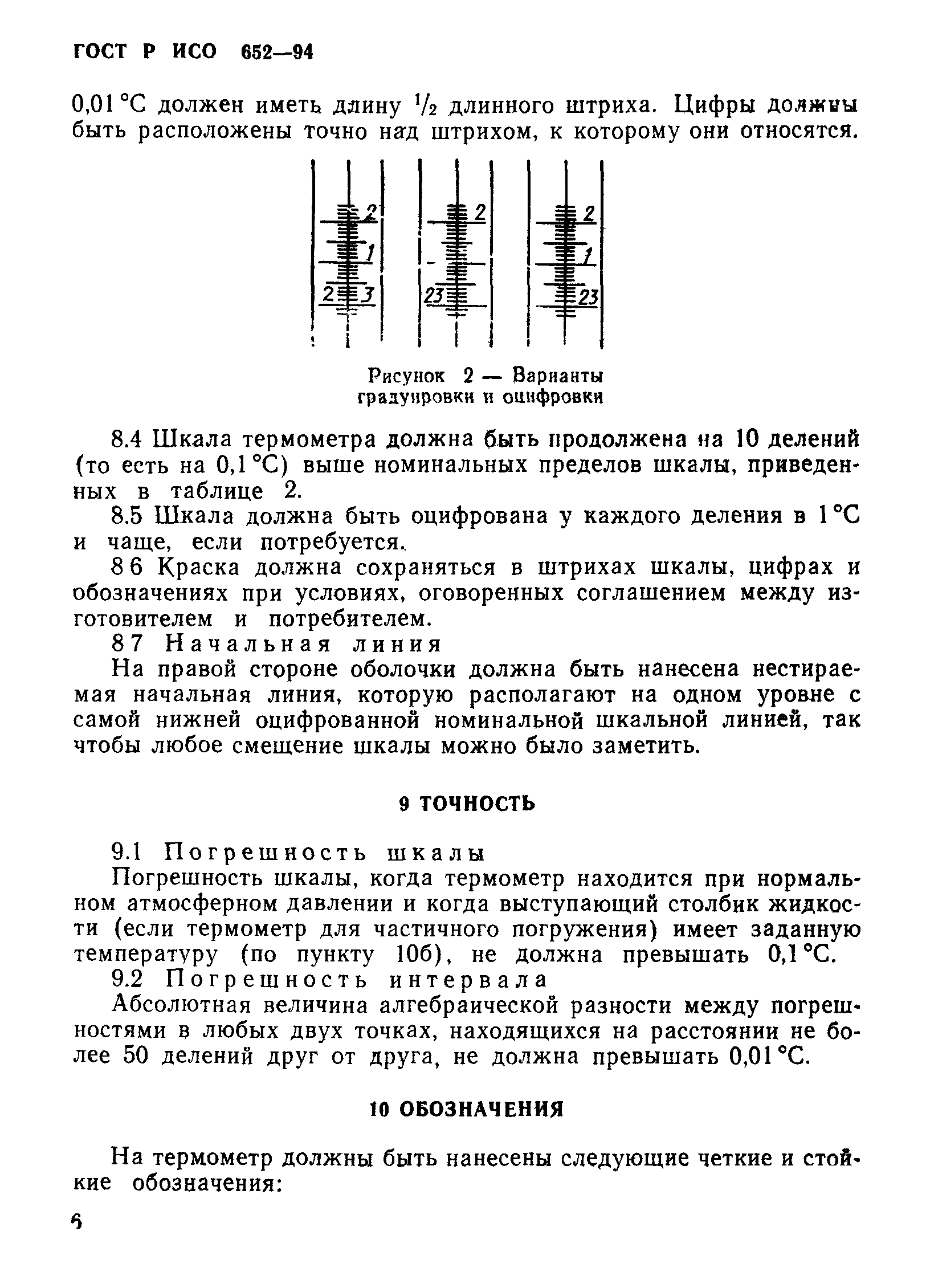 ГОСТ Р ИСО 652-94