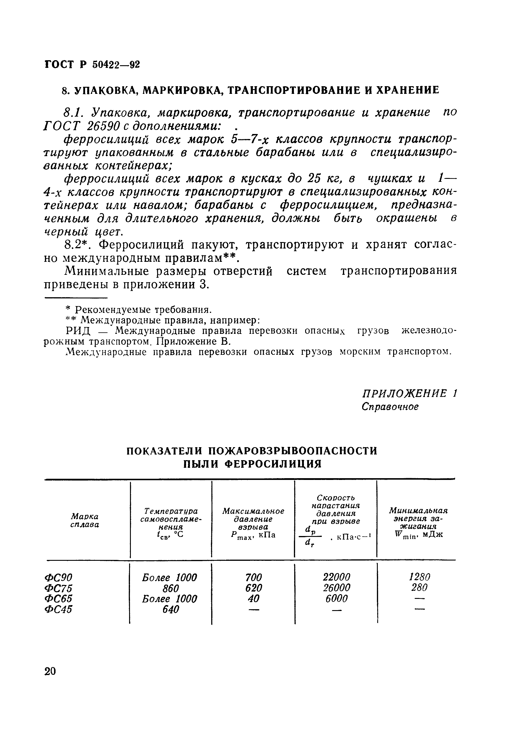 ГОСТ Р 50422-92