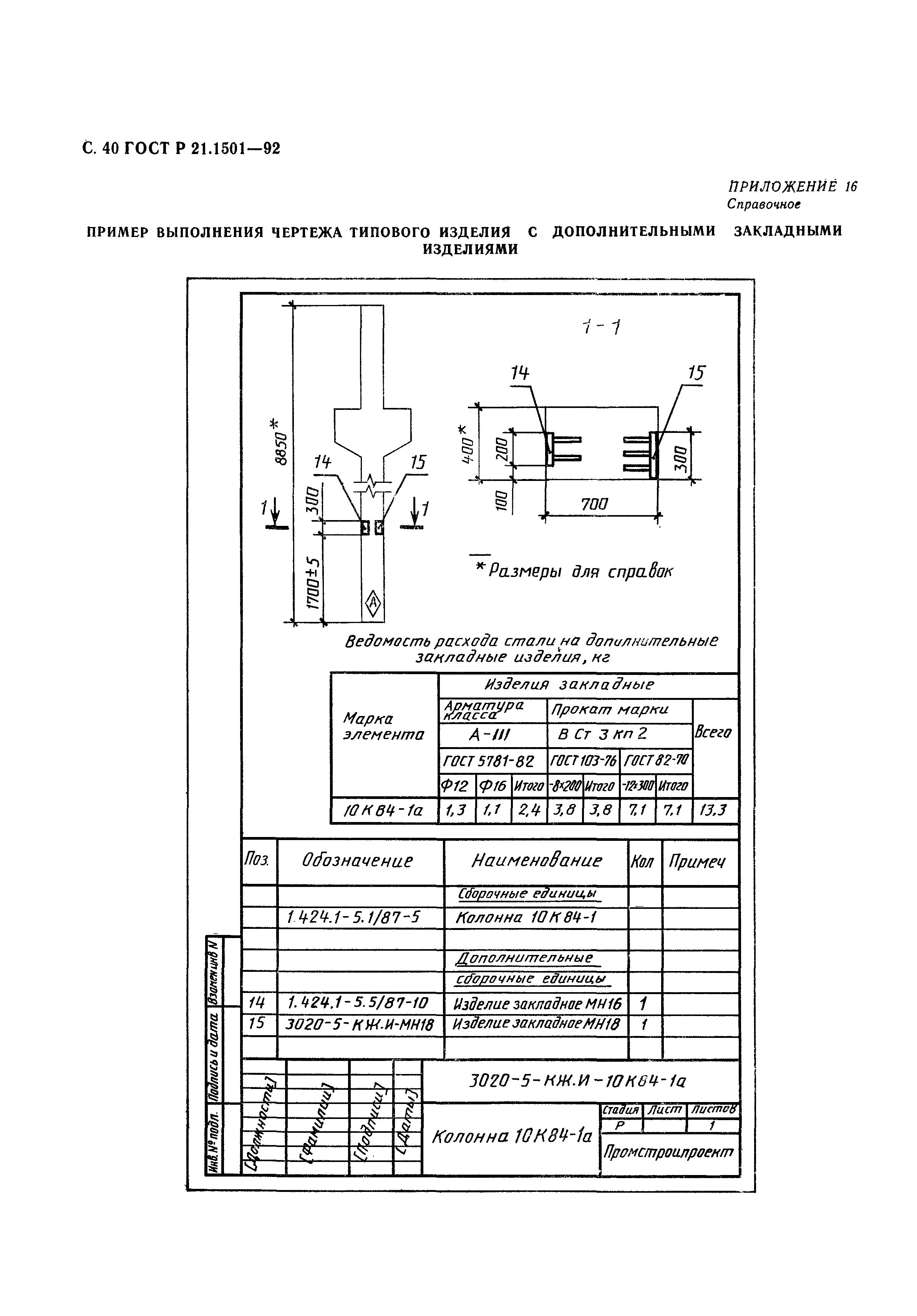 ГОСТ Р 21.1501-92