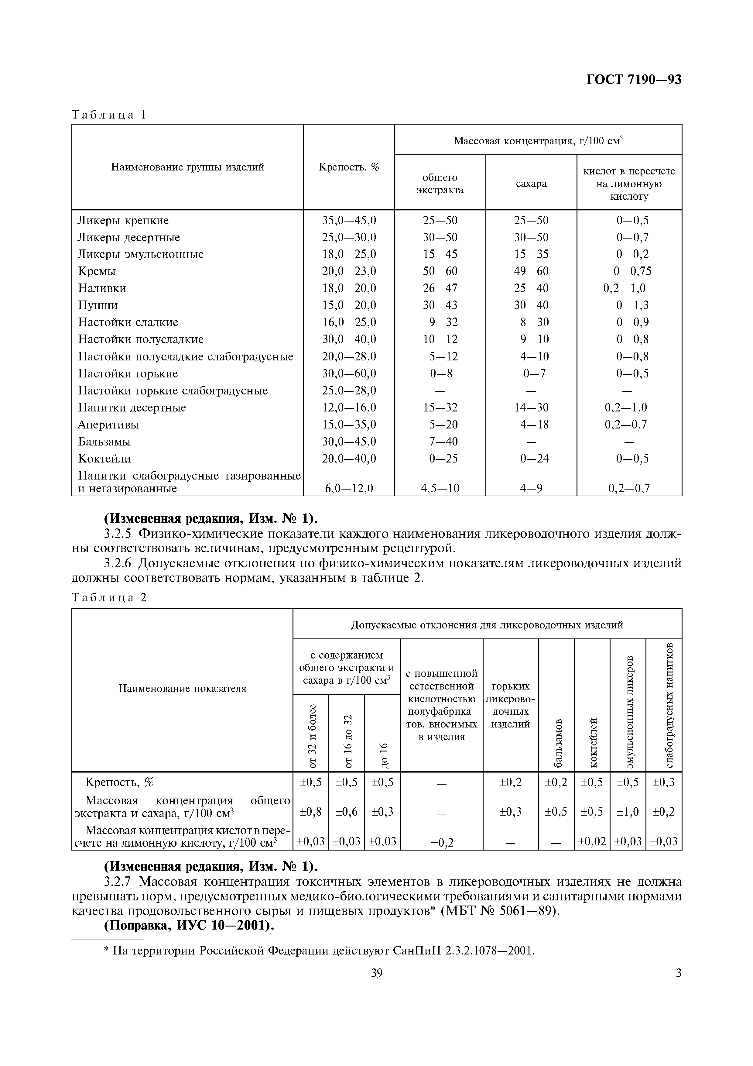 ГОСТ 7190-93