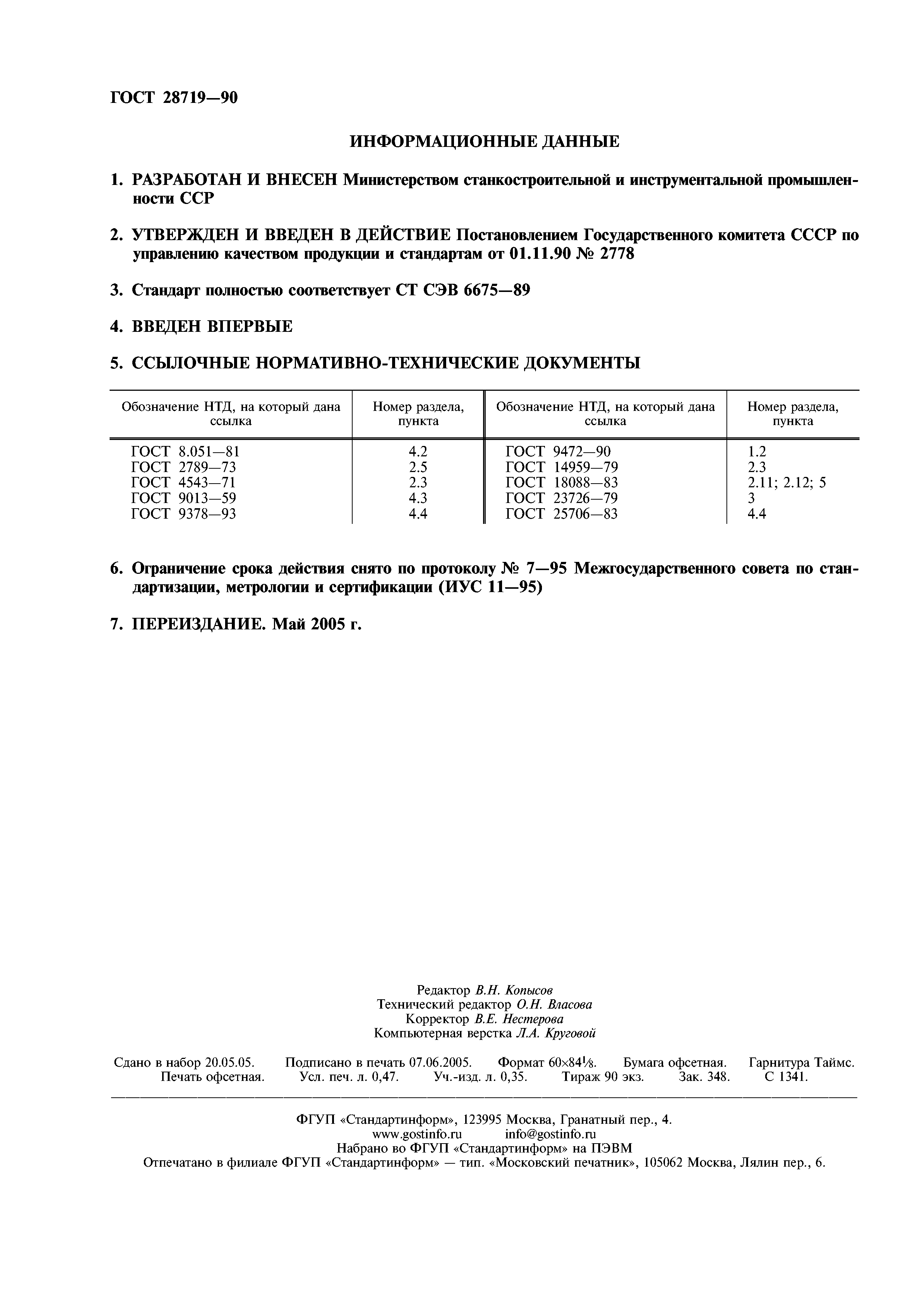 ГОСТ 28719-90