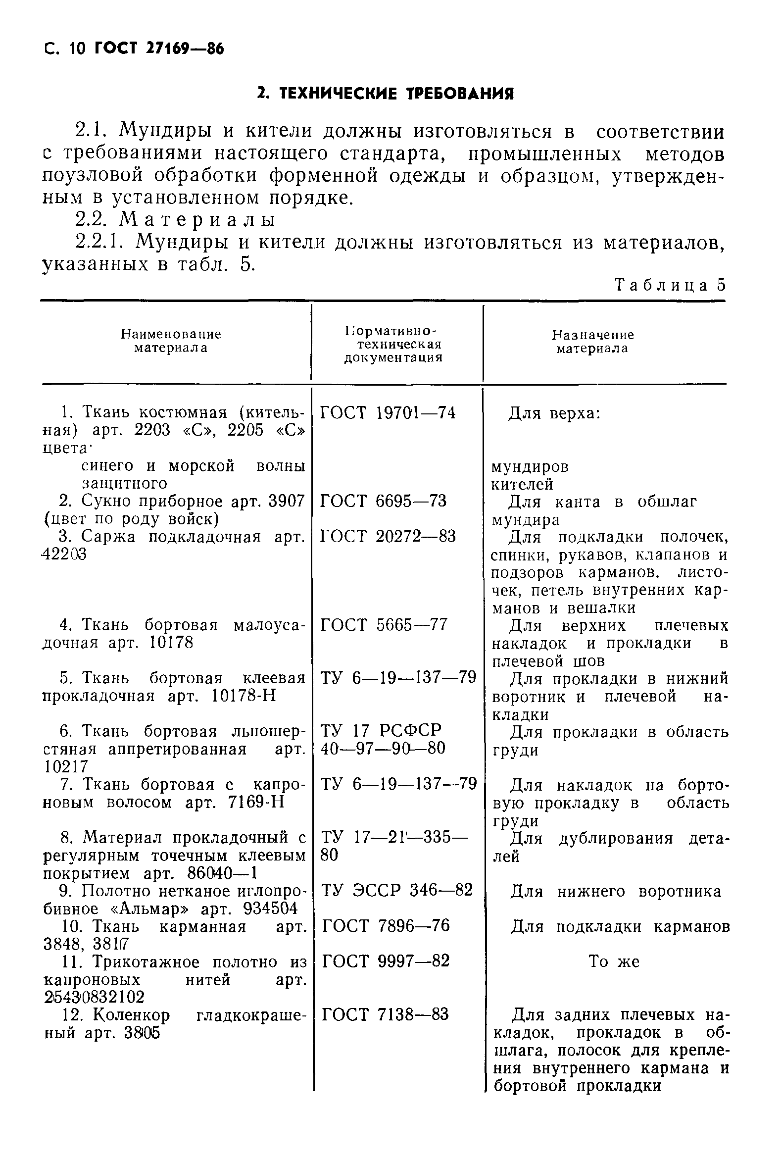 ГОСТ 27169-86