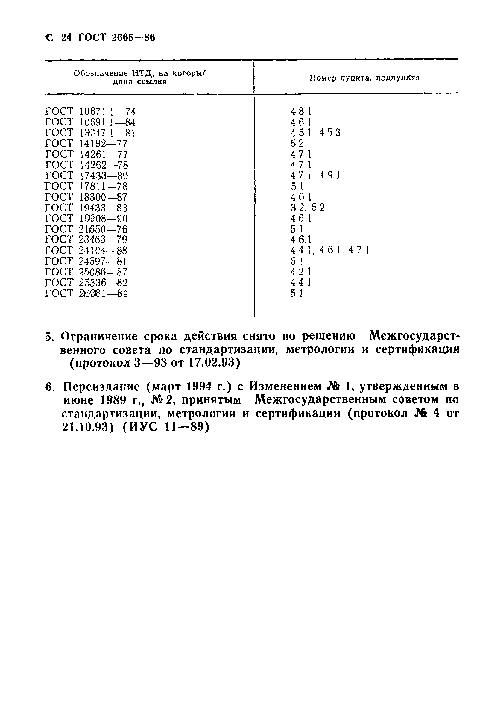 ГОСТ 2665-86