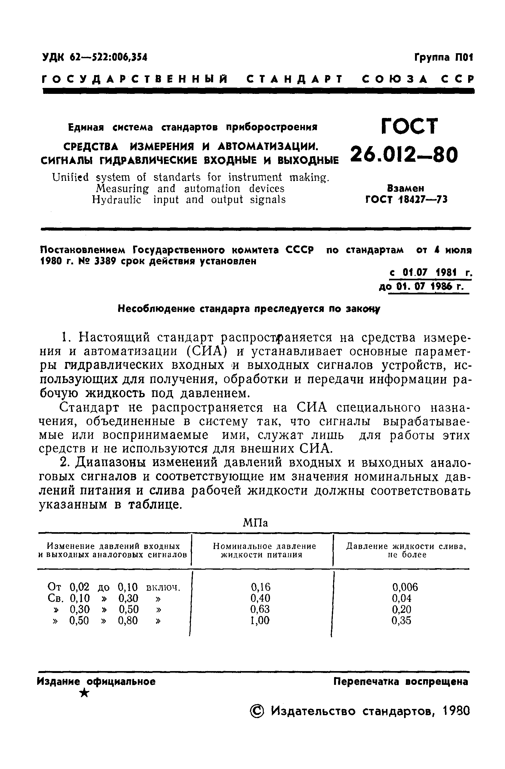 ГОСТ 26.012-80