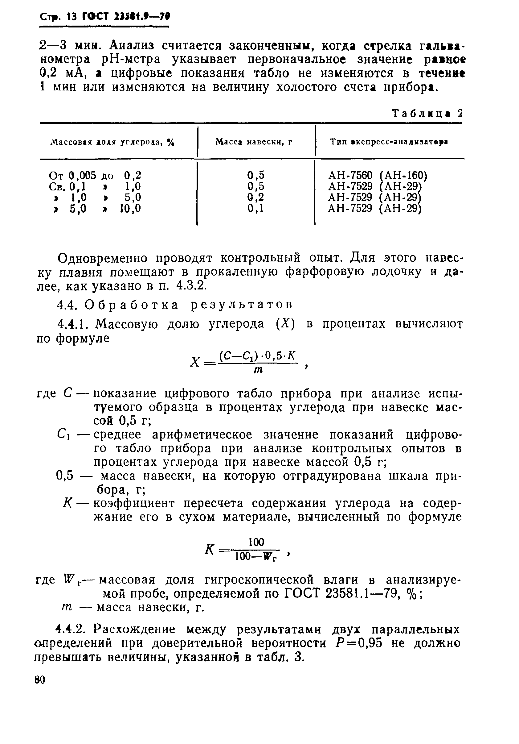 ГОСТ 23581.9-79