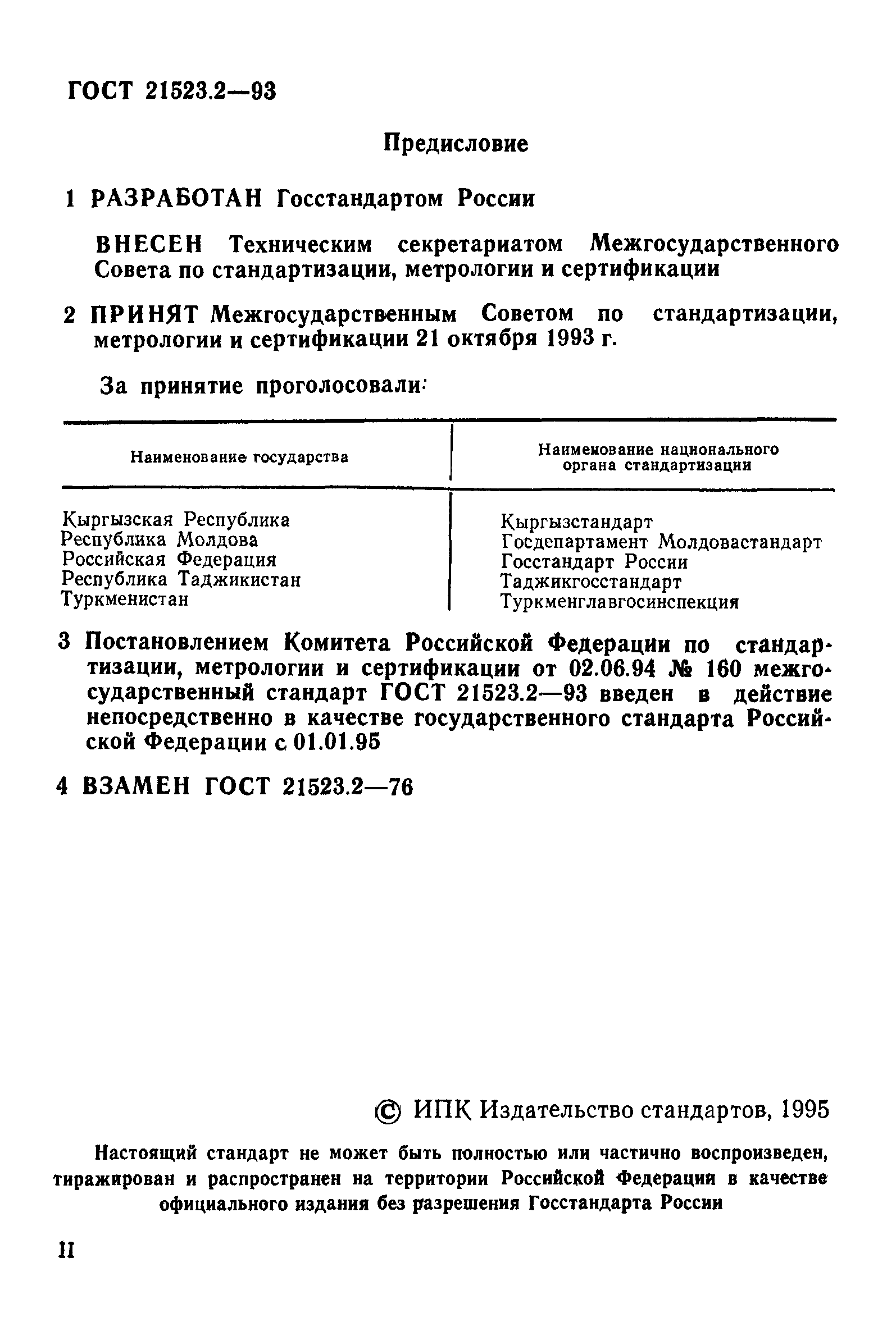 ГОСТ 21523.2-93