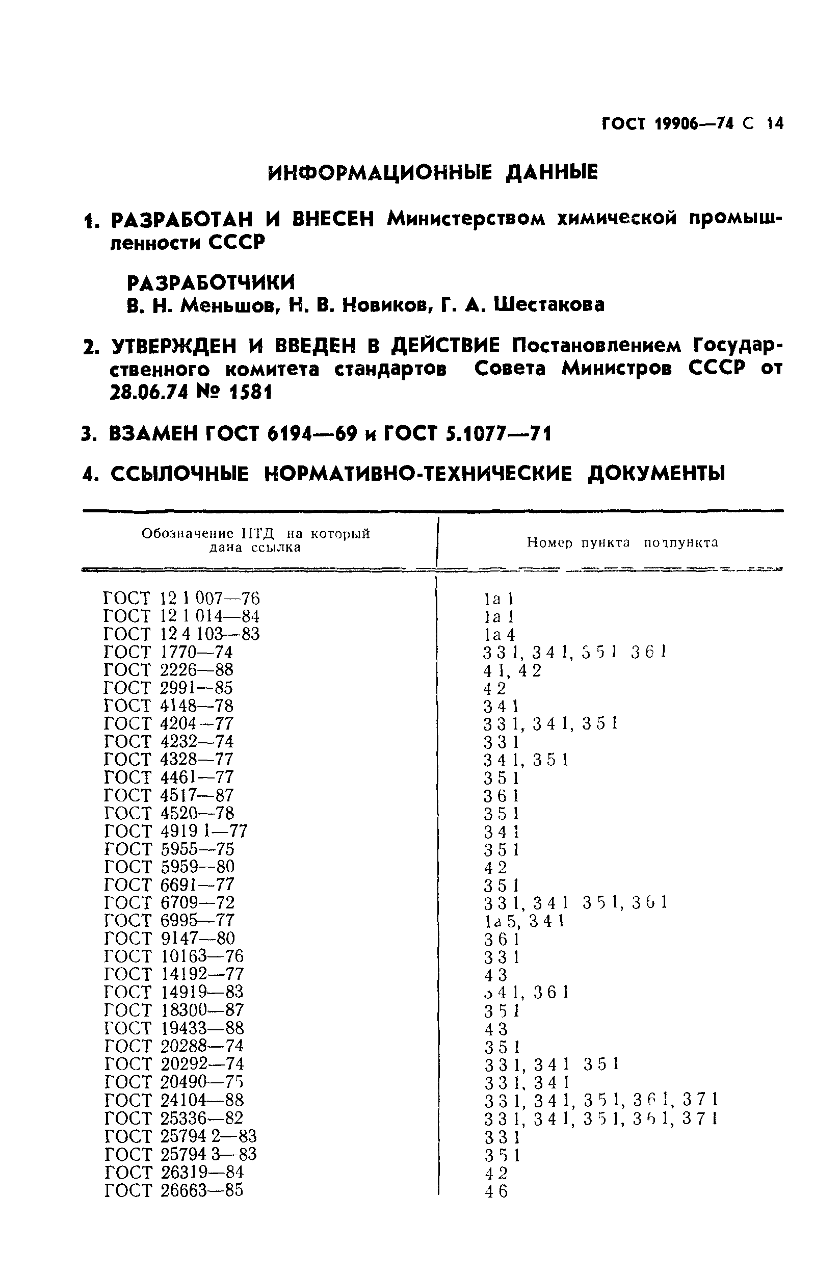 ГОСТ 19906-74