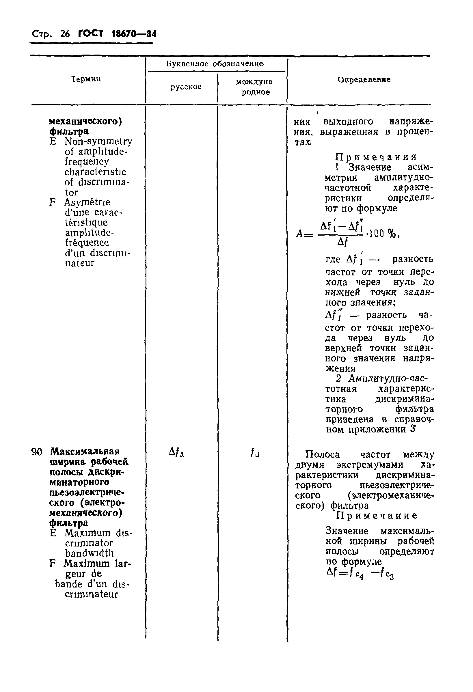 ГОСТ 18670-84